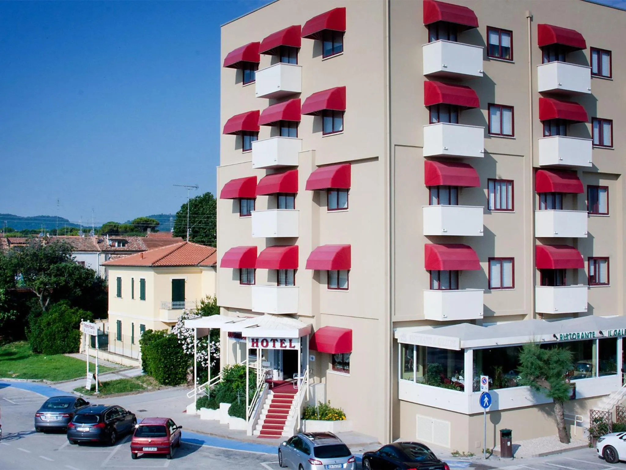 Property building in Hotel Elisabeth Due