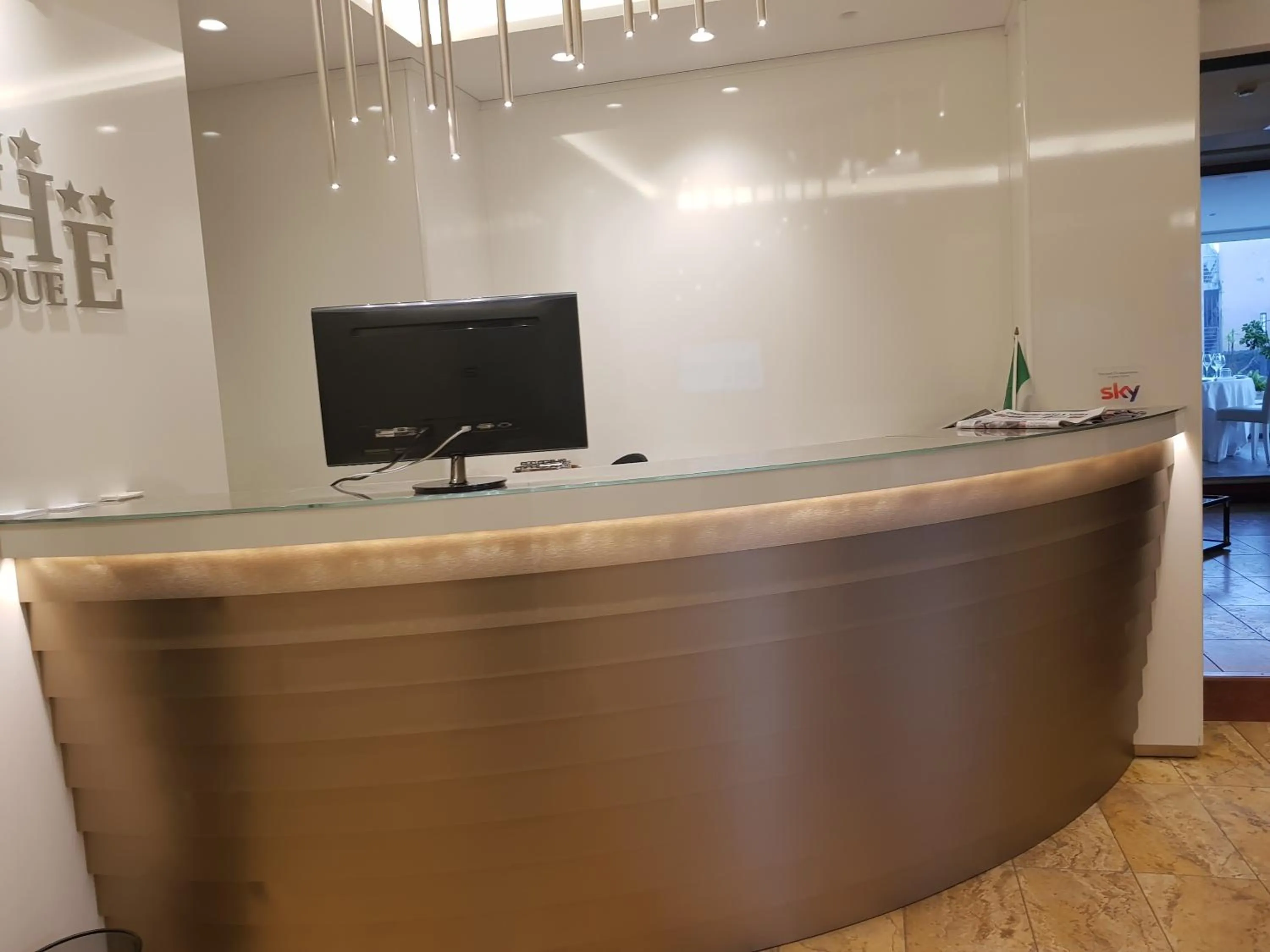 Facade/entrance in Hotel Elisabeth Due