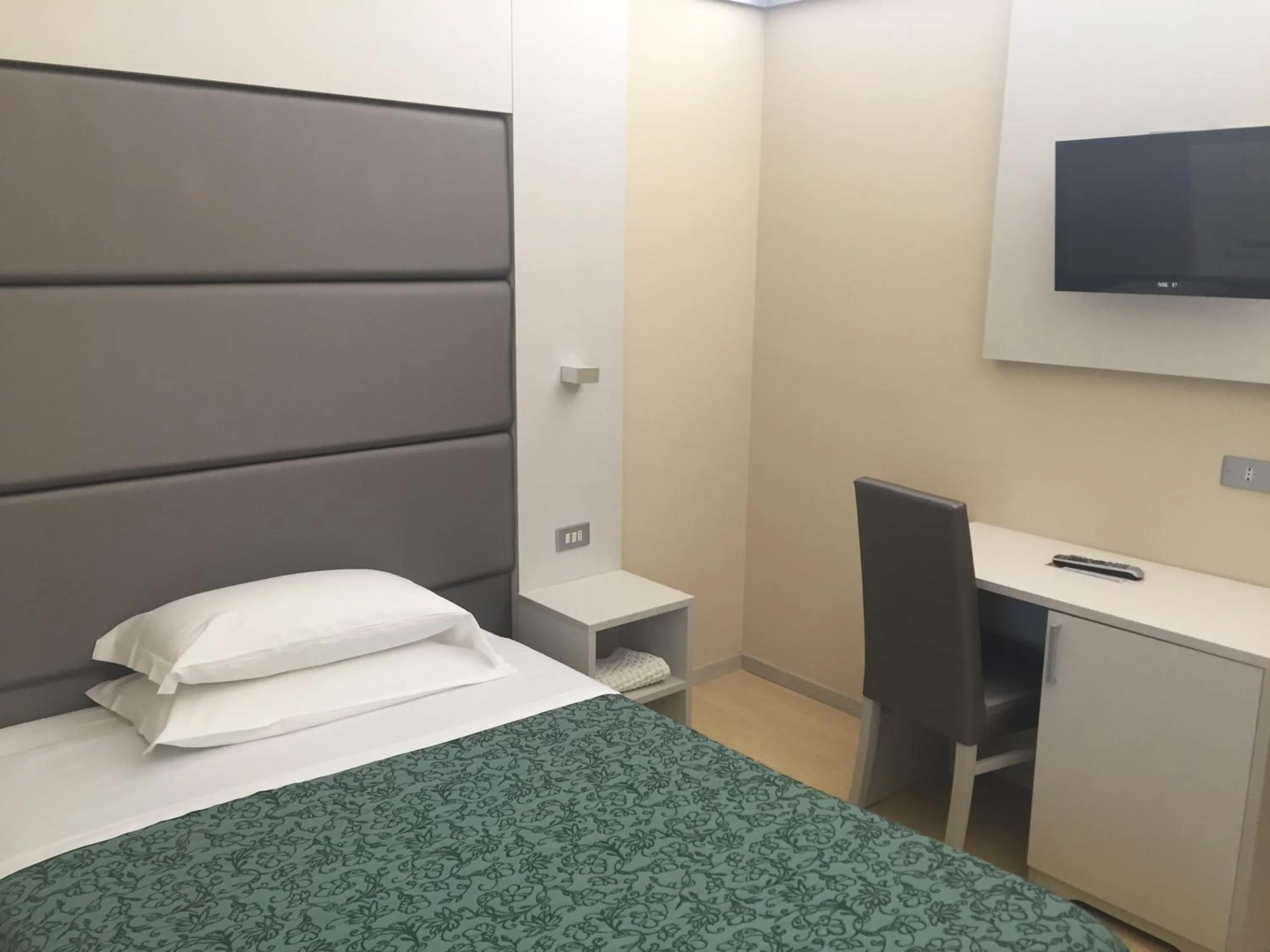 Decorative detail, Bed in Hotel Elisabeth Due