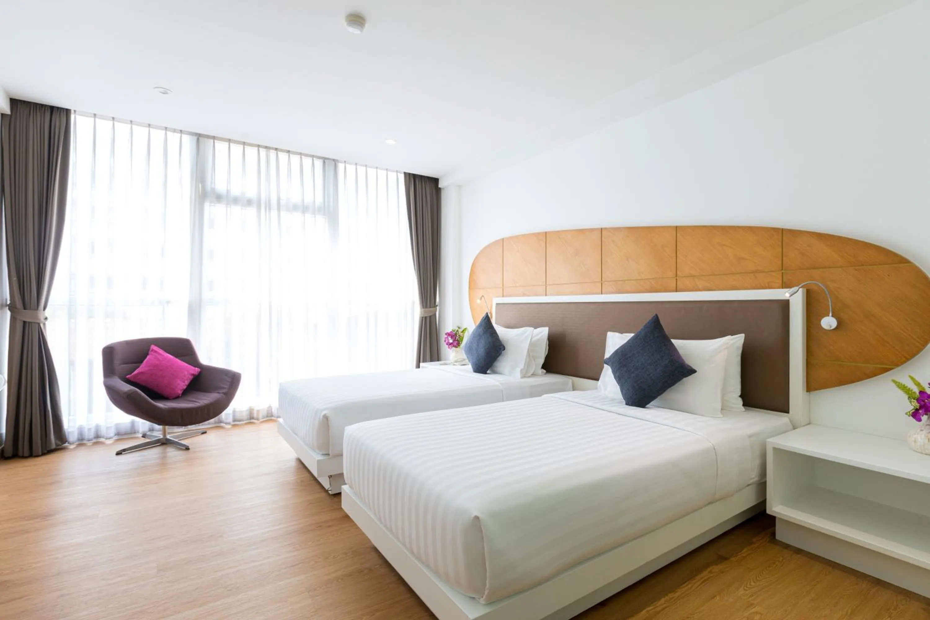 Bed in Hotel Icon Bangkok Sukhumvit 2