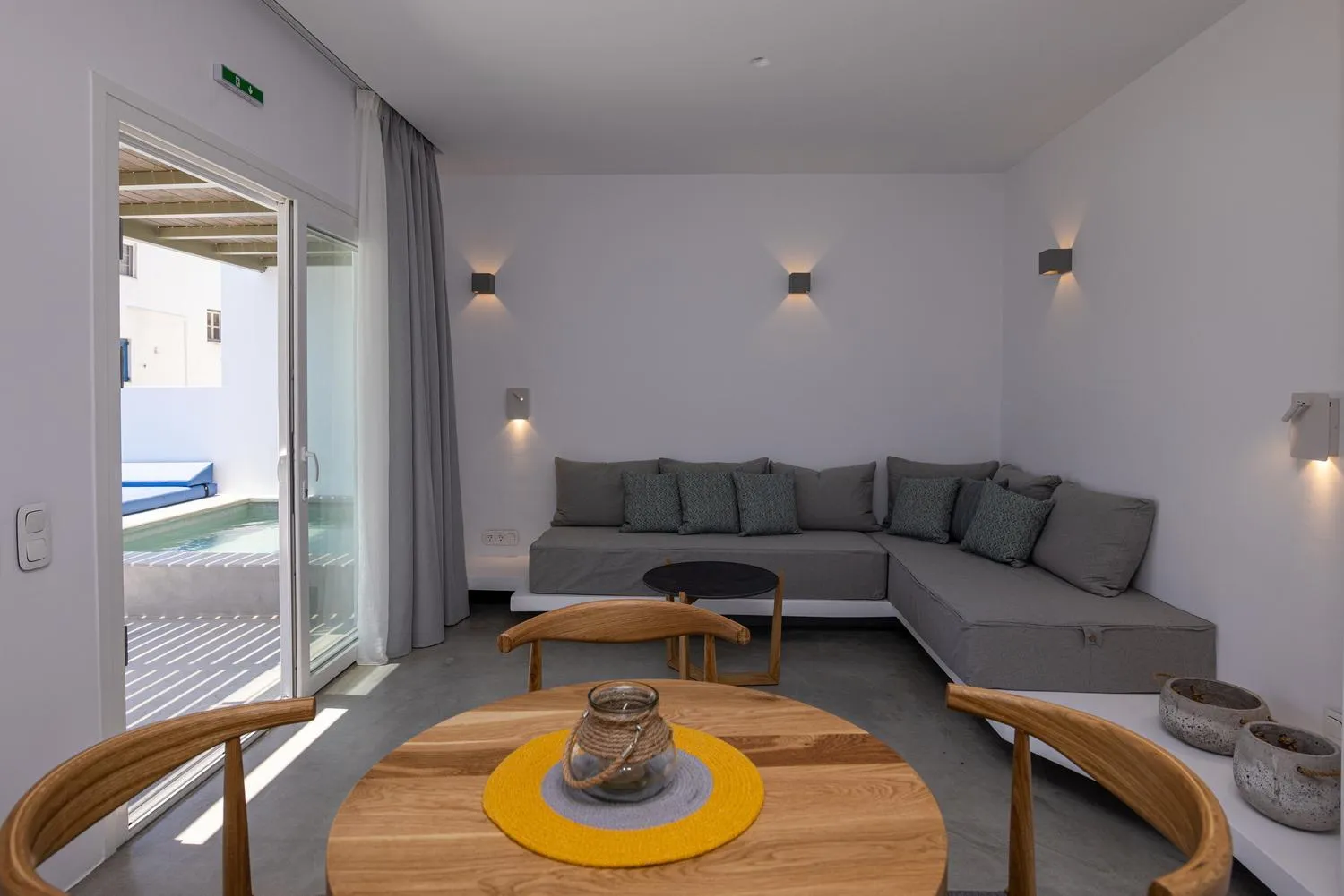 Living room in White Holidays Project