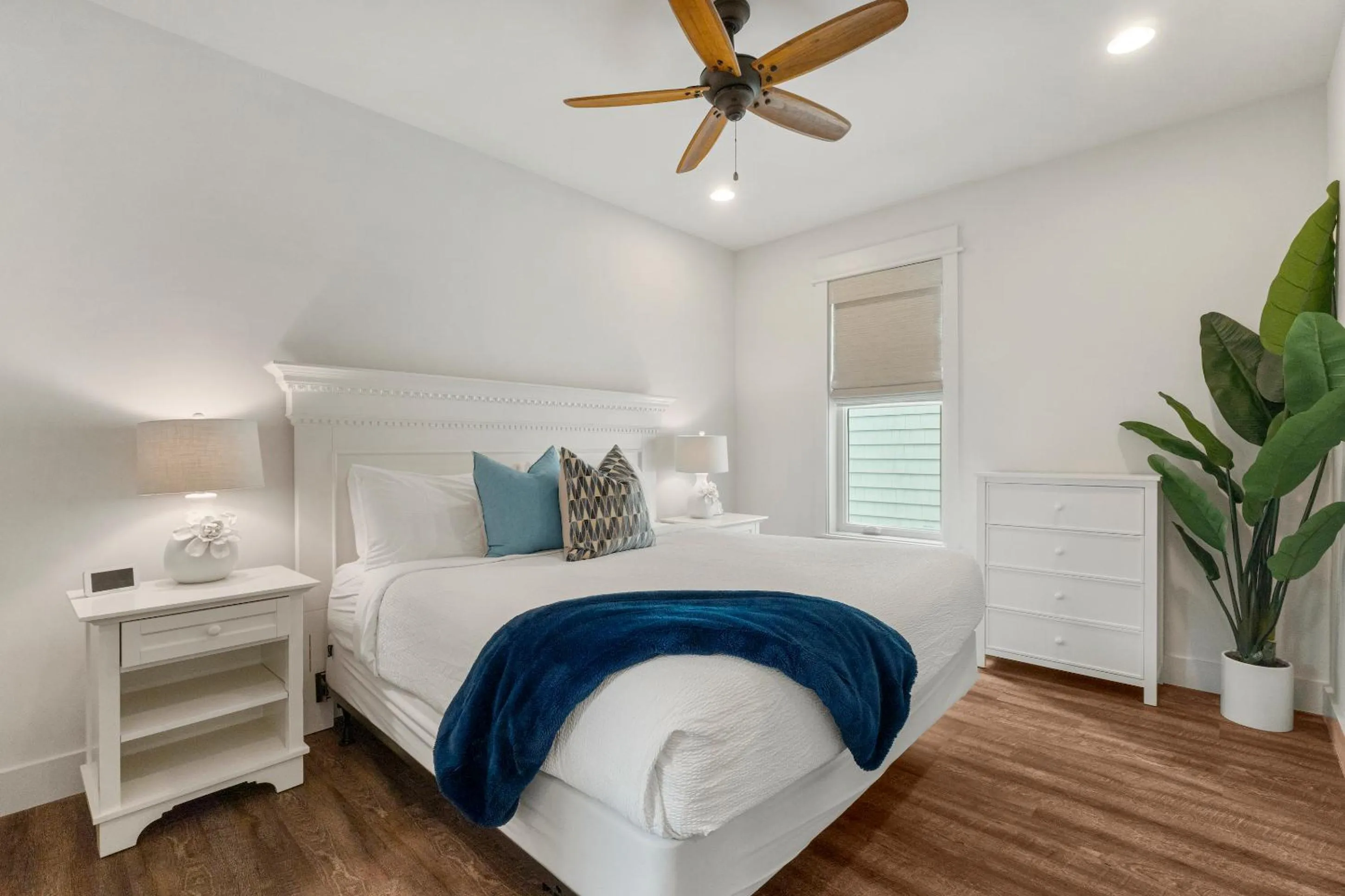 Bed in 30A Beach House - Summerwind at TreeTop by Panhandle Getaways