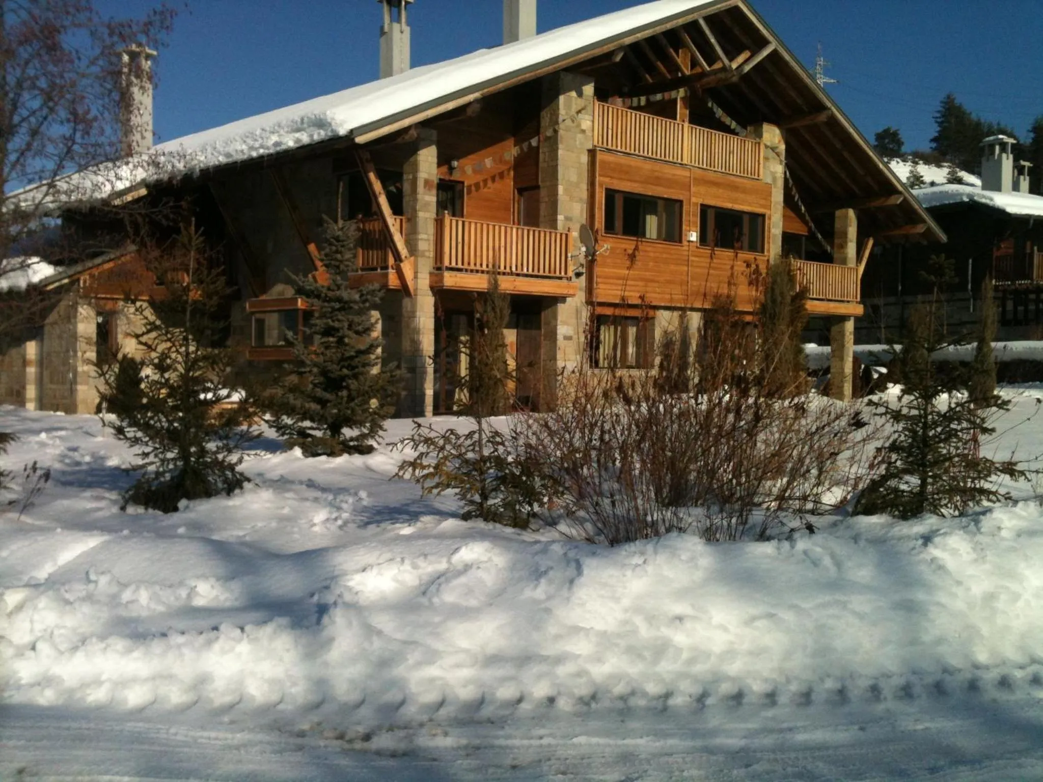 Facade/entrance in Villa Chalet Everest