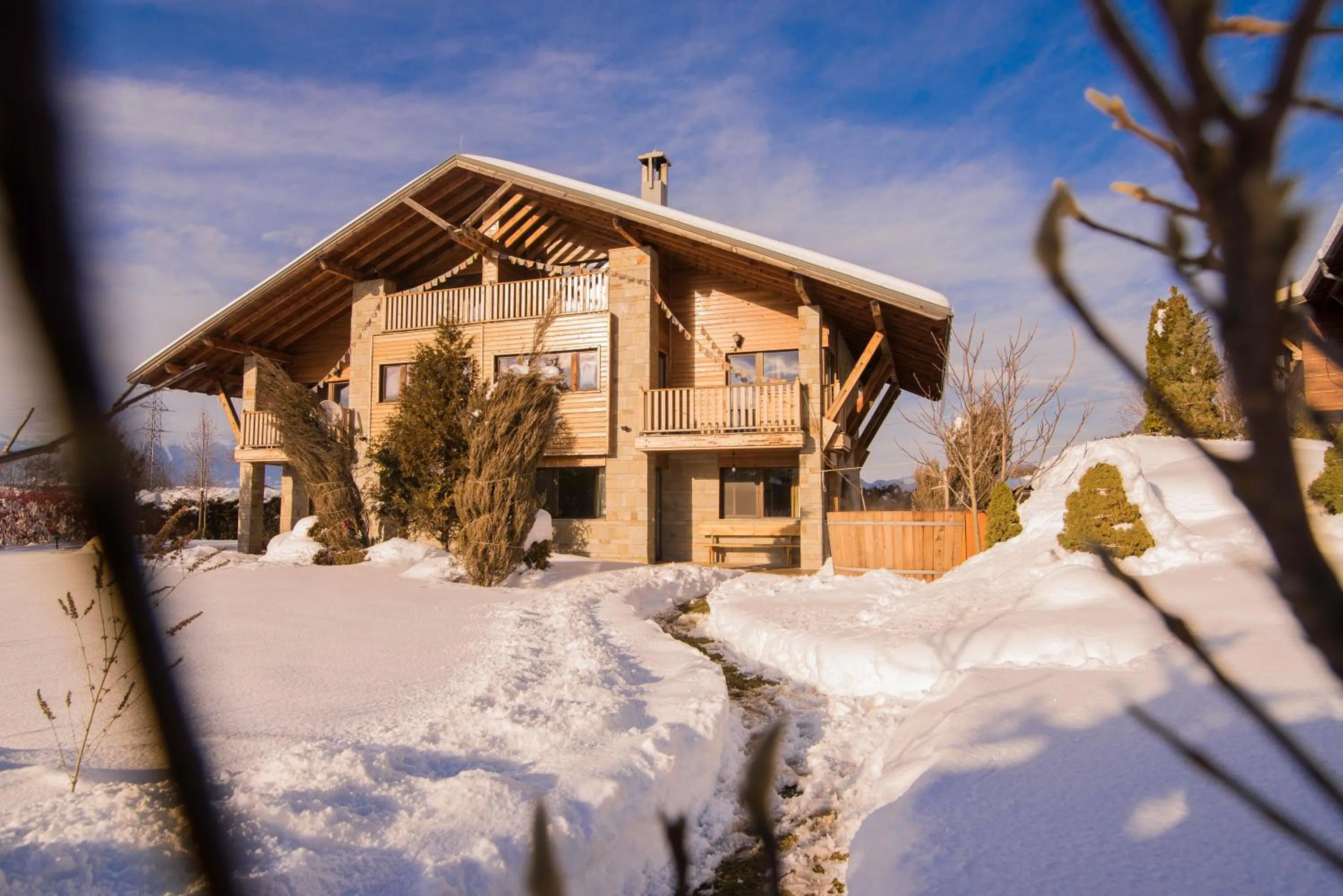 Facade/entrance in Villa Chalet Everest