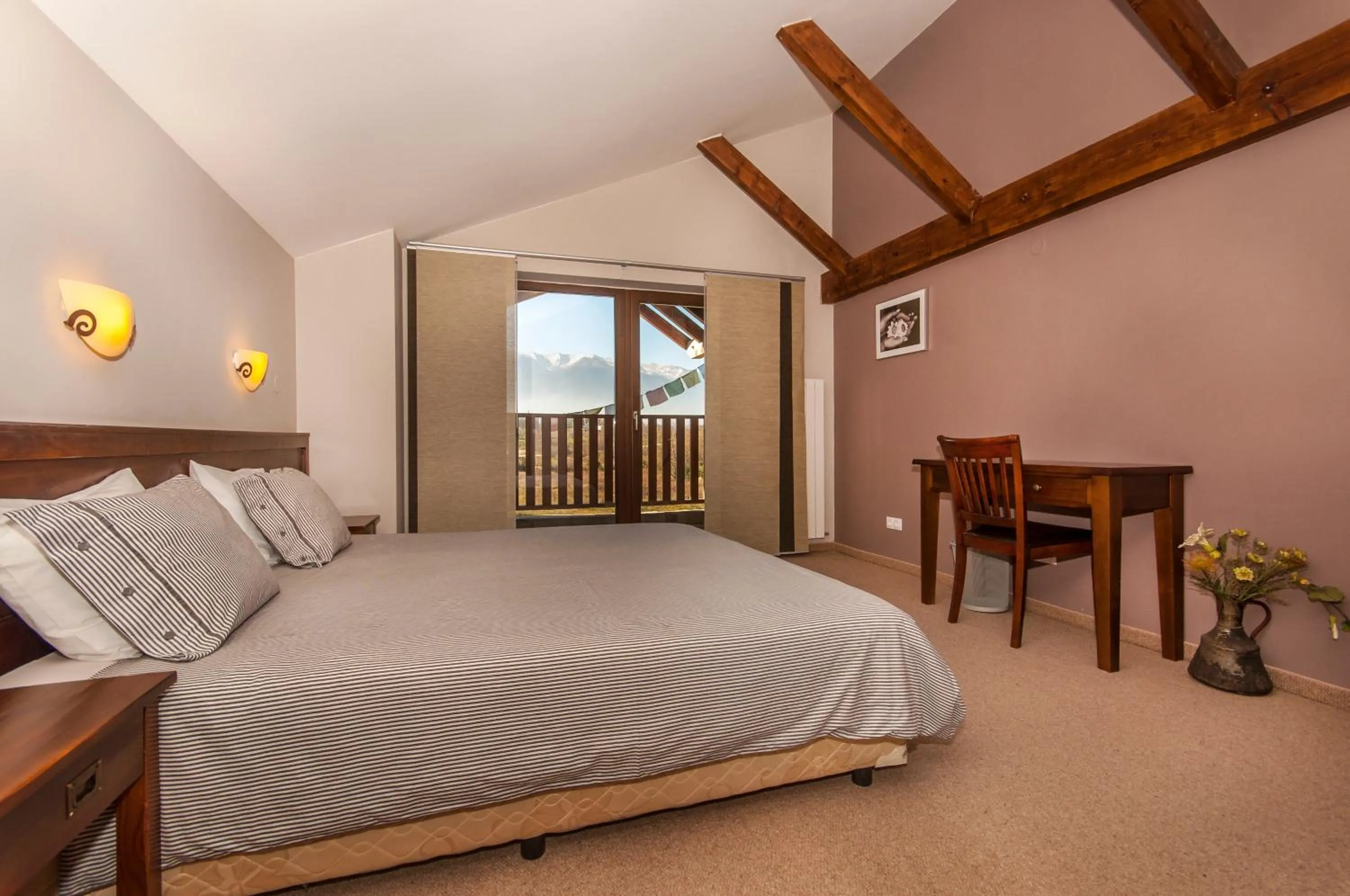 Bedroom, Bed in Villa Chalet Everest