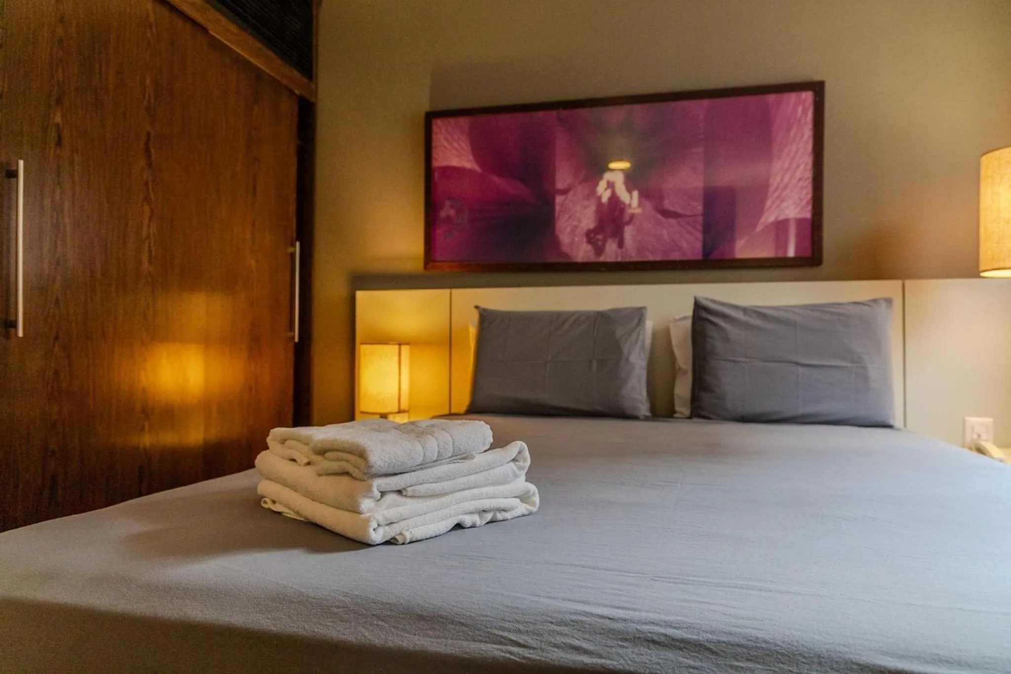 Bed in Elegant Flat Paulista Alameda Campinas Garagem , Pool, Ar Cod,