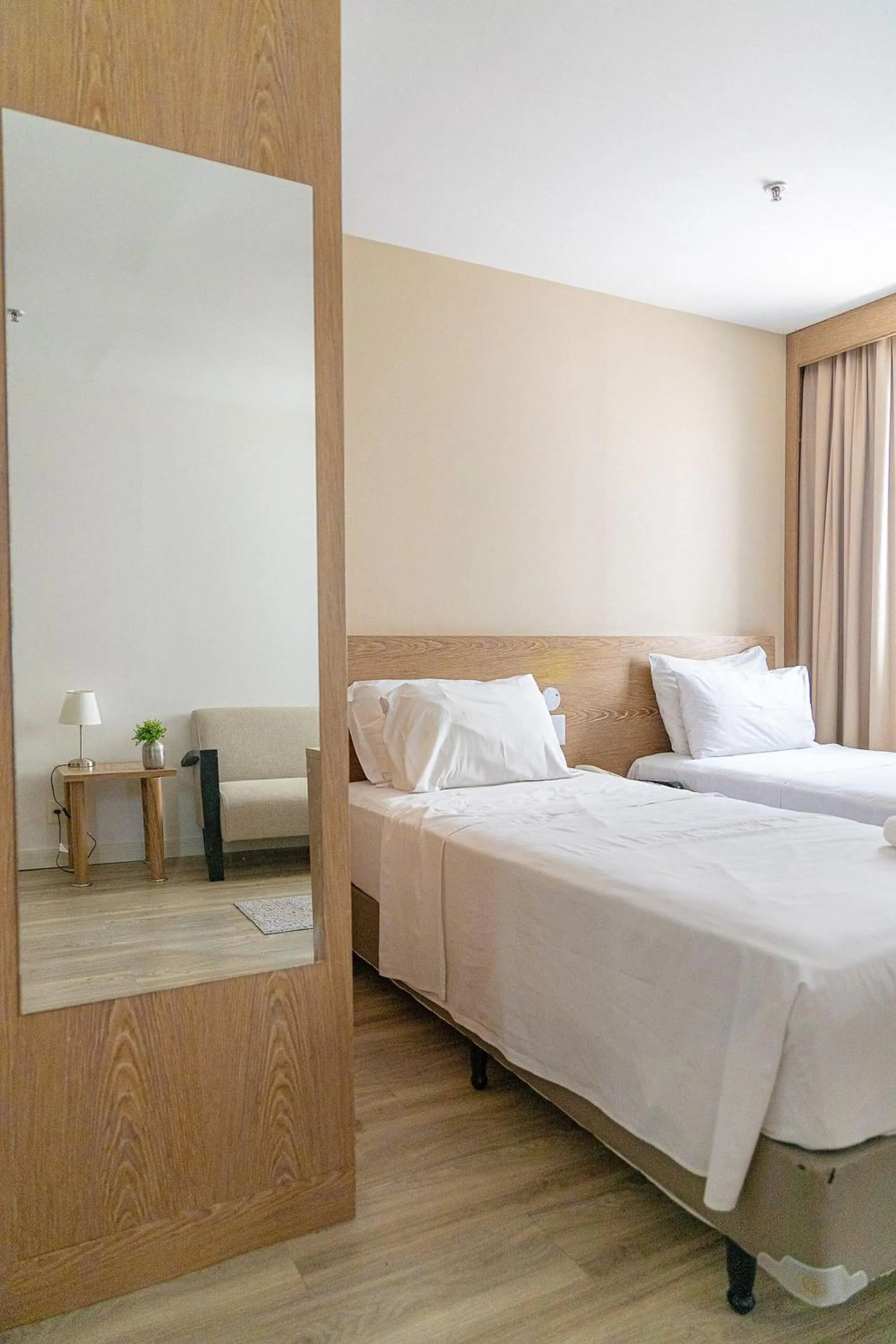 Bed in Elegant Flat Paulista Alameda Campinas Garagem , Pool, Ar Cod,