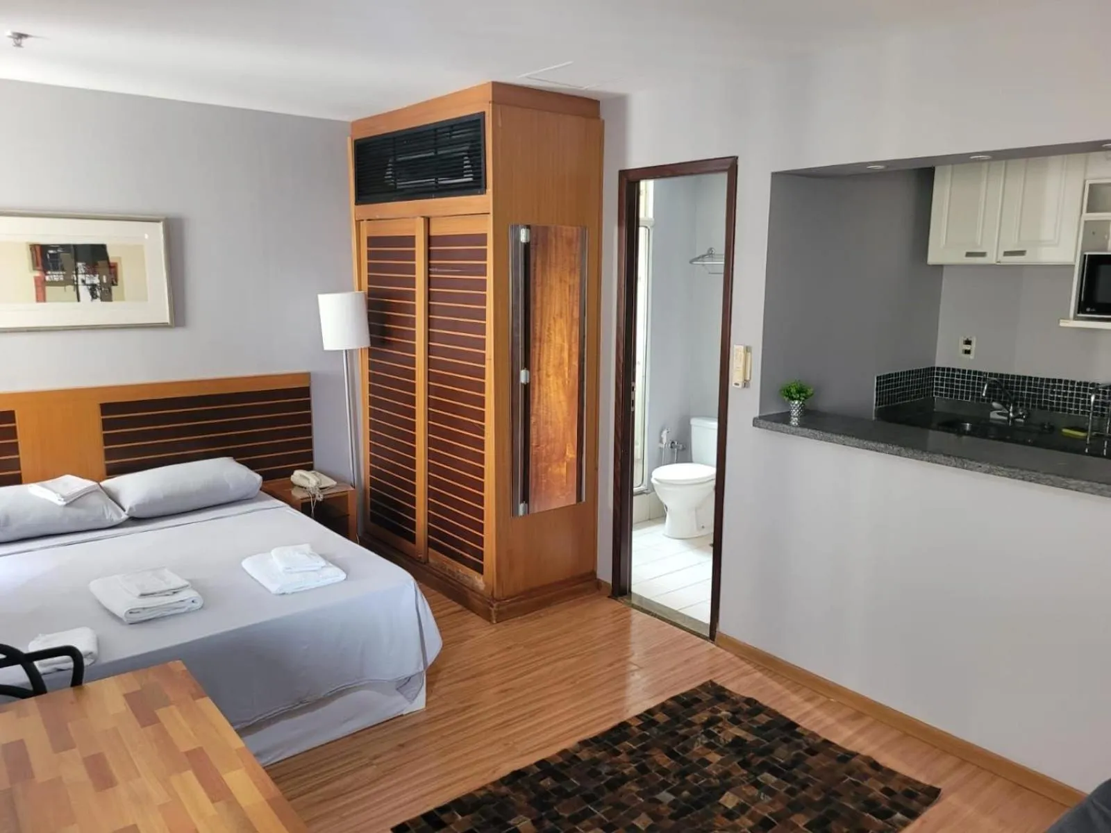 Bed in Elegant Flat Paulista Alameda Campinas Garagem , Pool, Ar Cod,