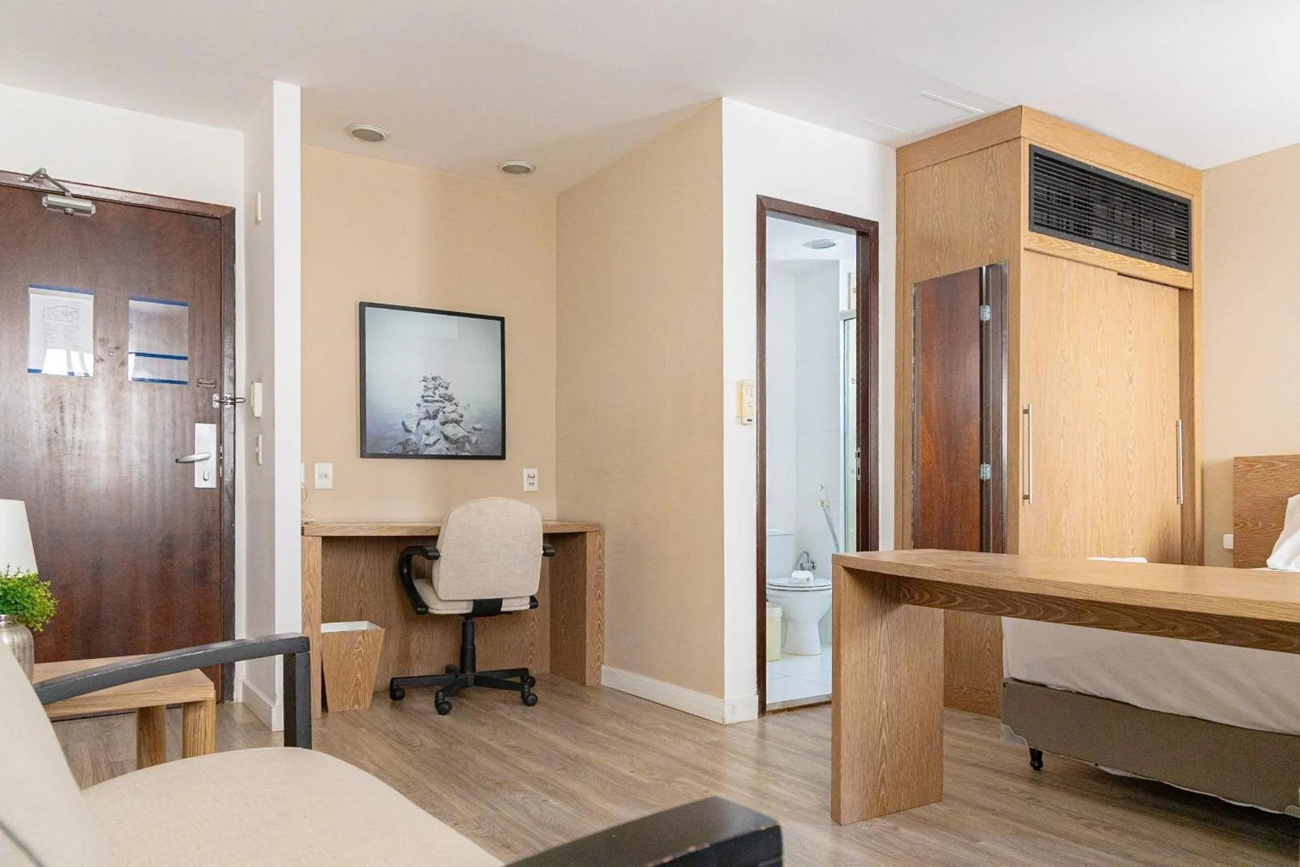 Bed in Elegant Flat Paulista Alameda Campinas Garagem , Pool, Ar Cod,