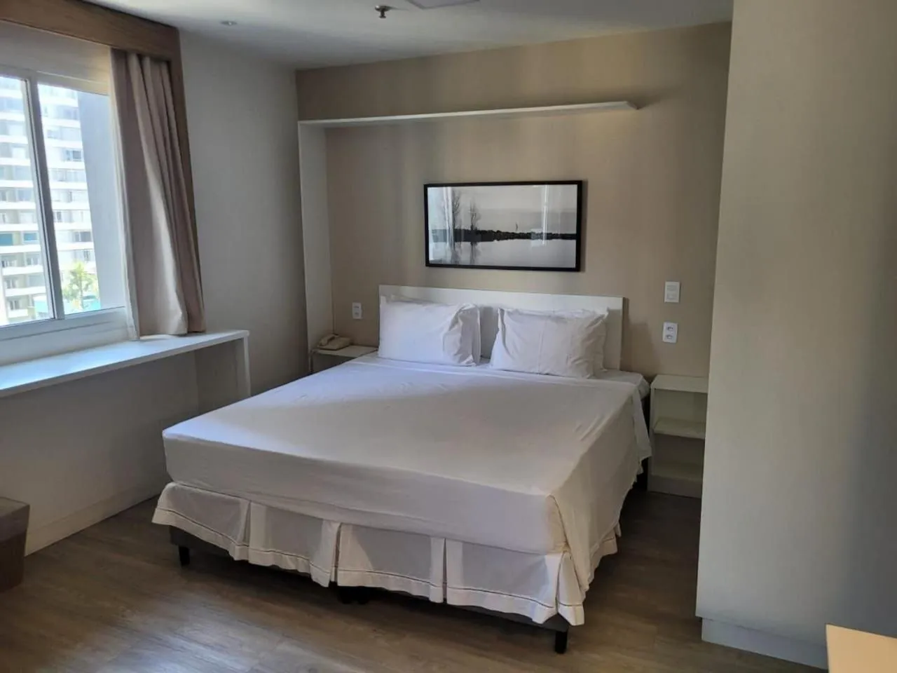 Bed in Elegant Flat Paulista Alameda Campinas Garagem , Pool, Ar Cod,