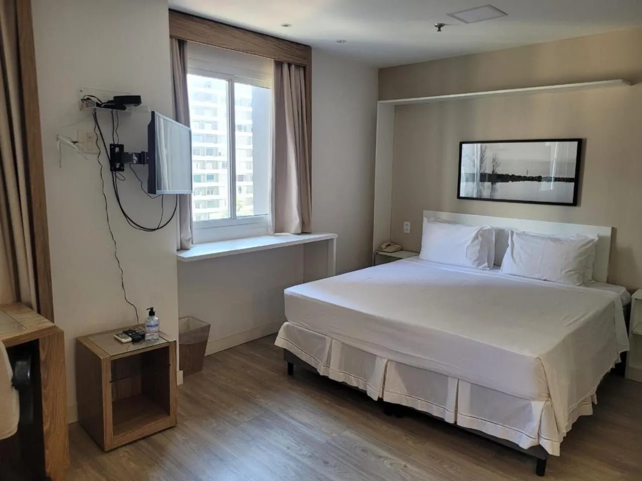 Bed in Elegant Flat Paulista Alameda Campinas Garagem , Pool, Ar Cod,