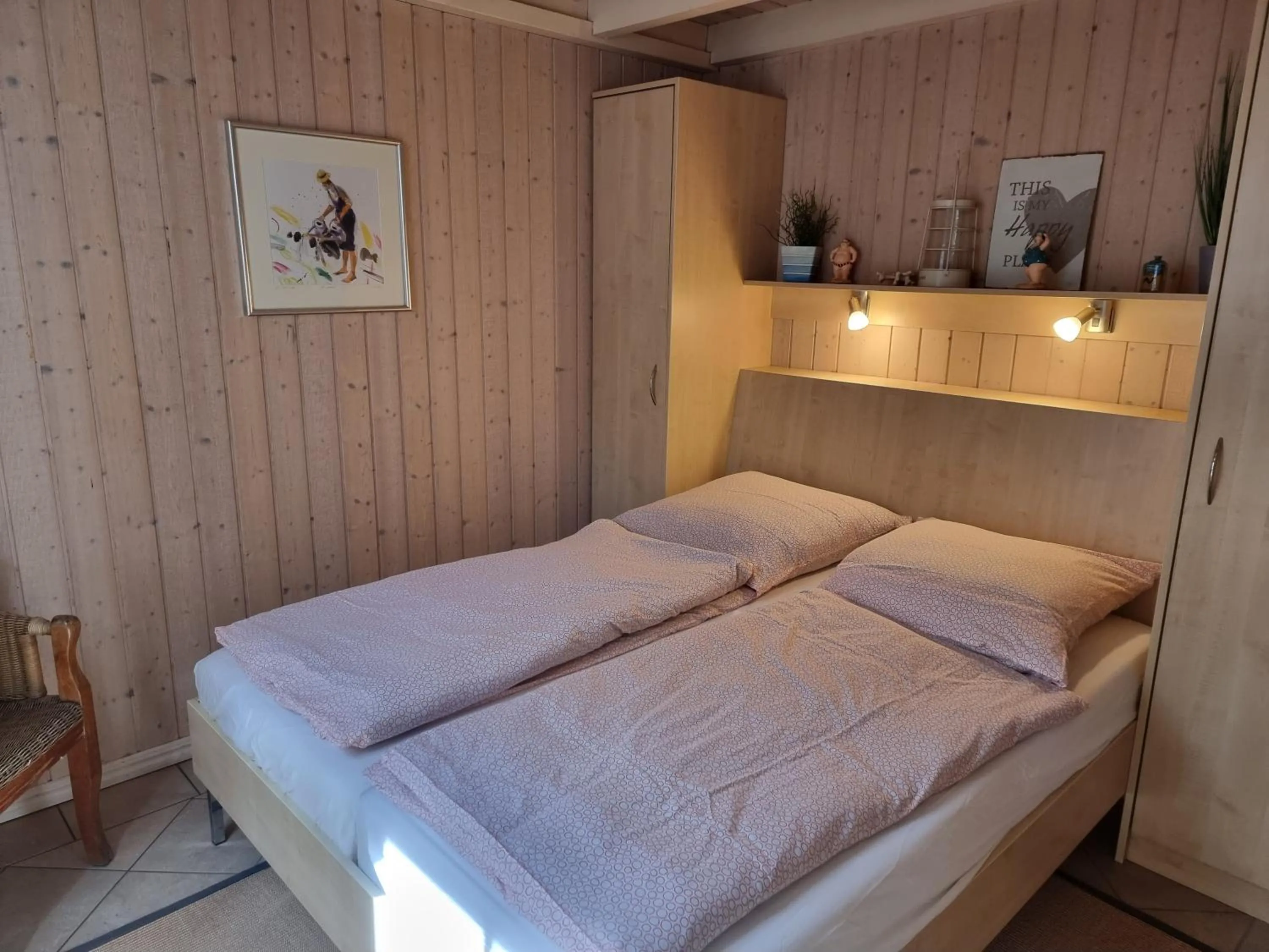 Bedroom, Bed in Haus Sandra