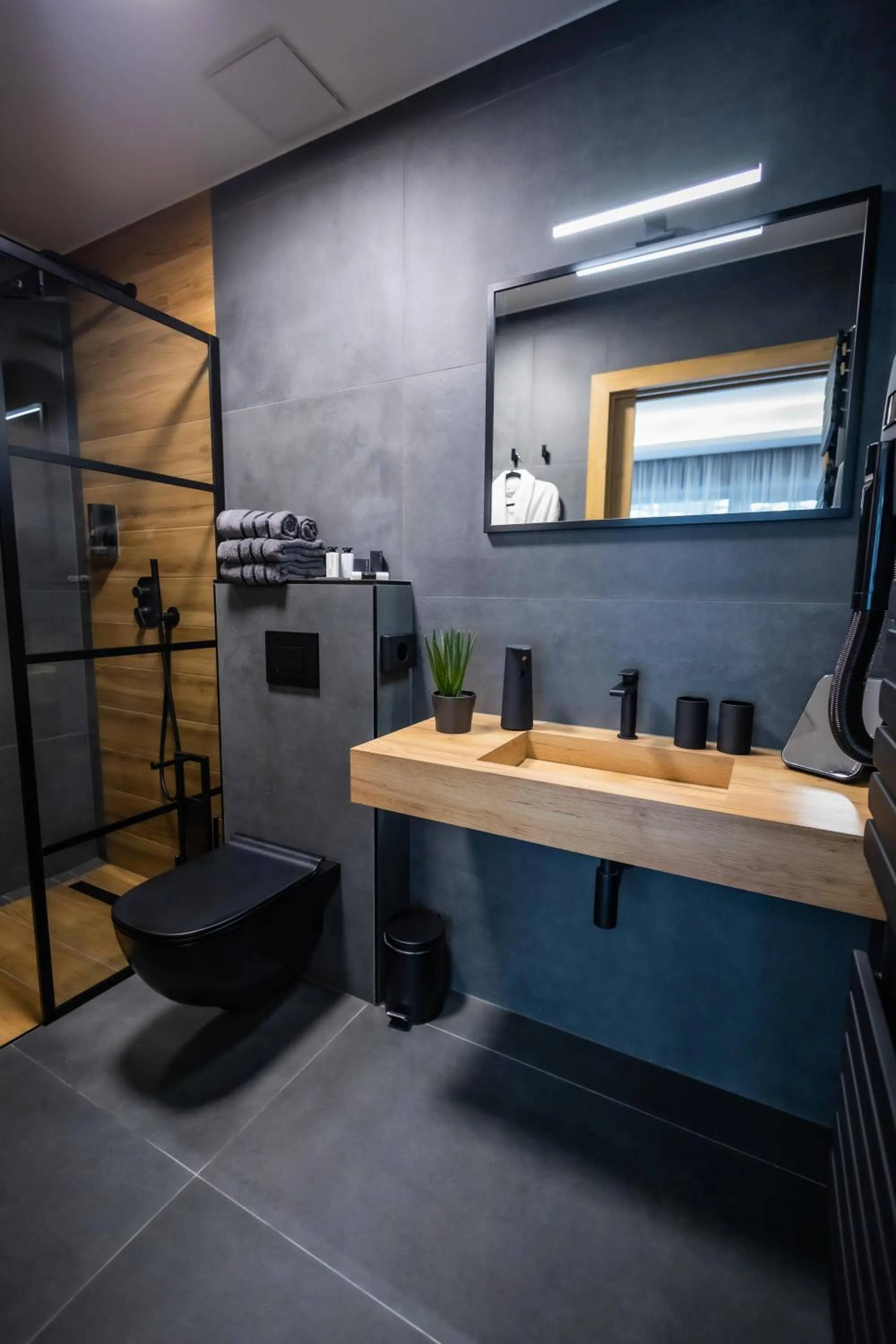 Bathroom in 4 Évszak Erdeihotel**** - Mátrafüred