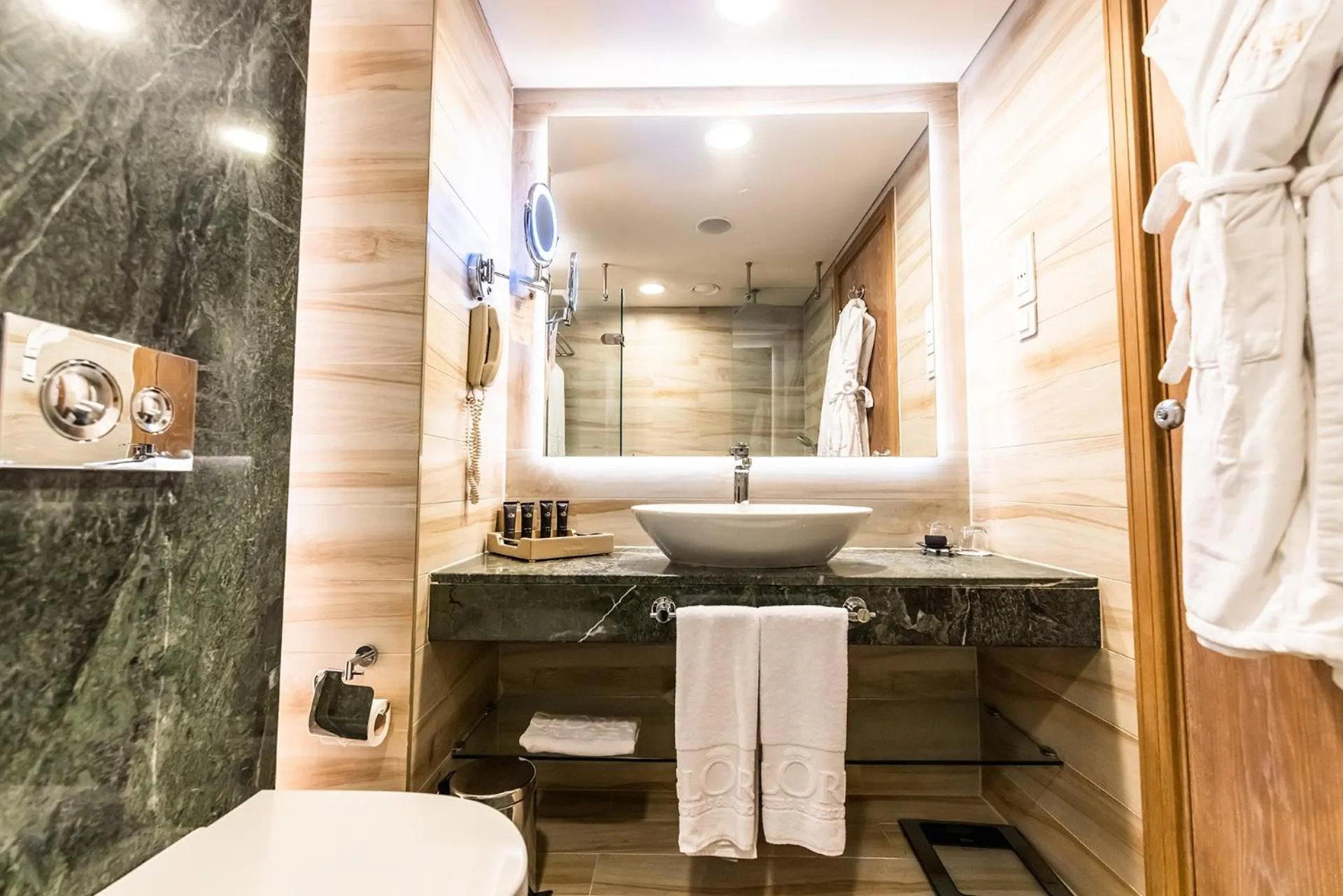 Shower in Gloria Verde Resort