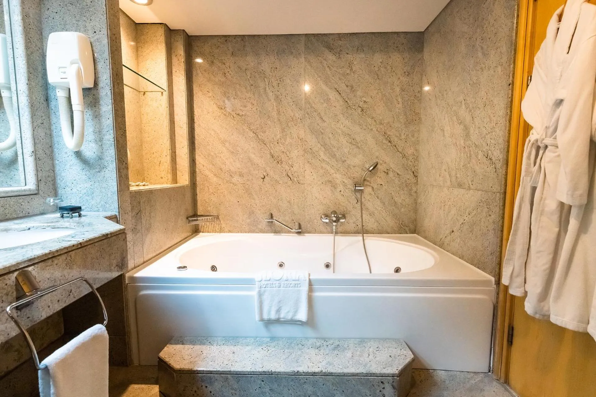 Shower in Gloria Verde Resort