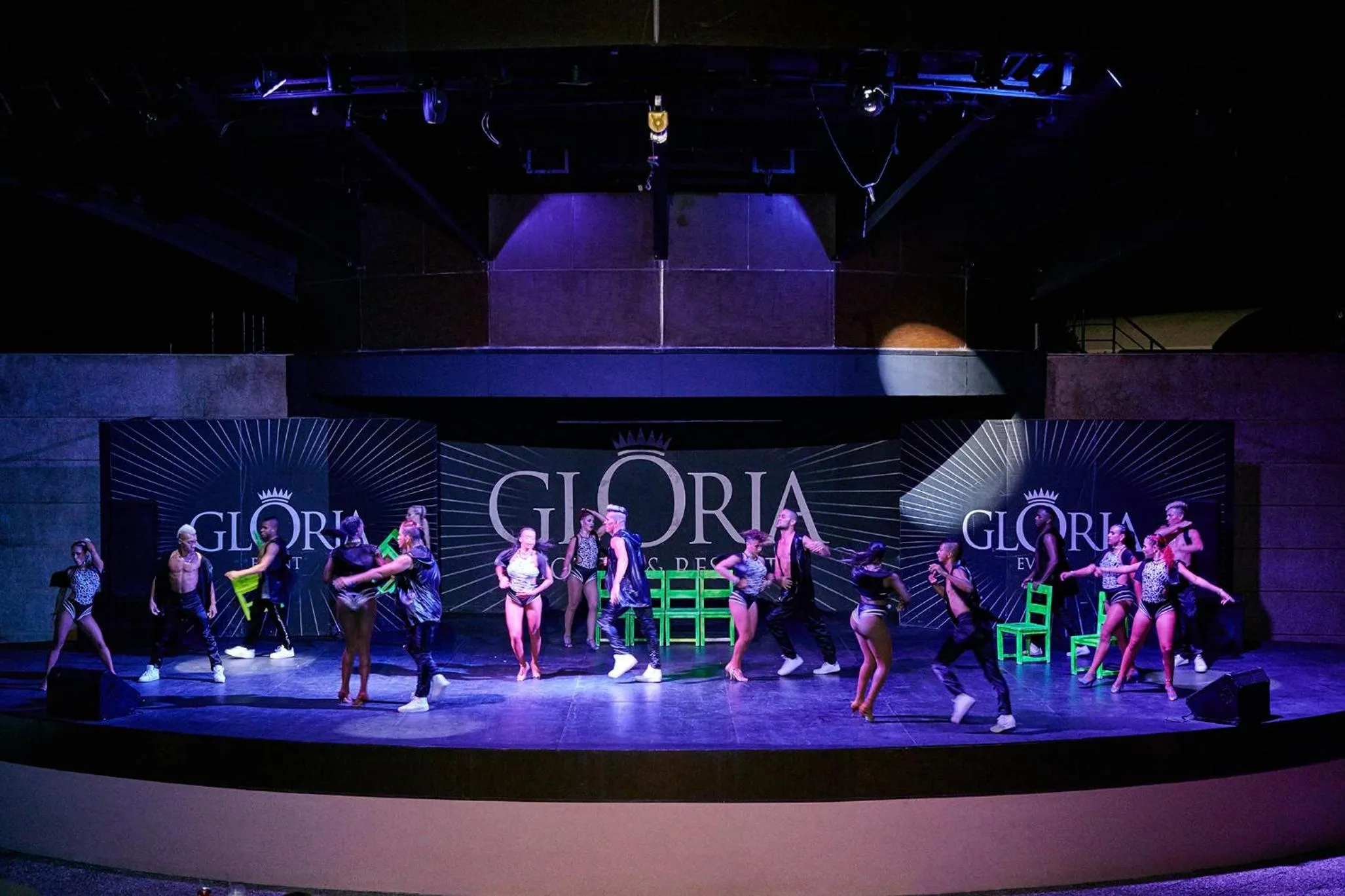 People in Gloria Verde Resort