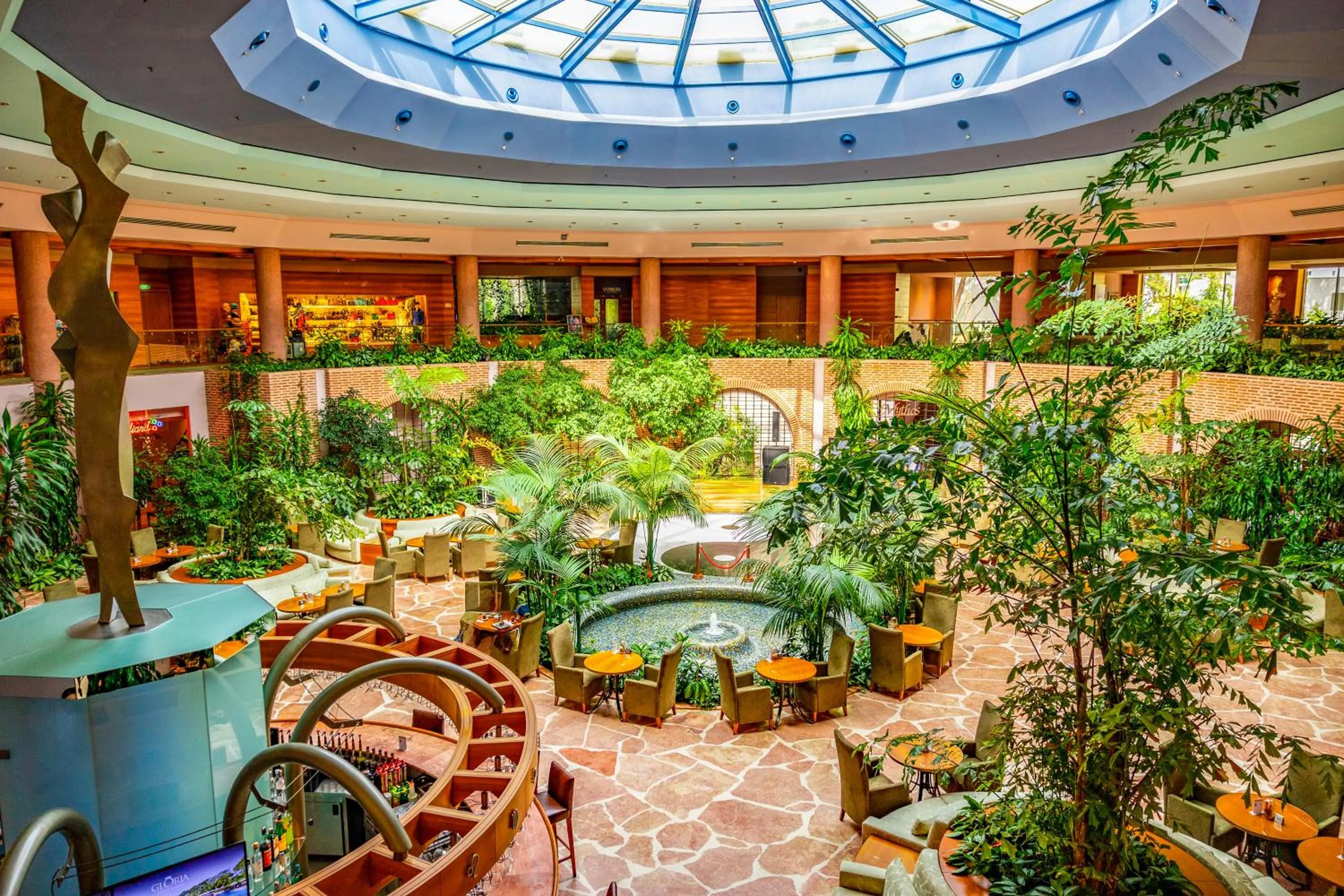 Garden view in Gloria Verde Resort