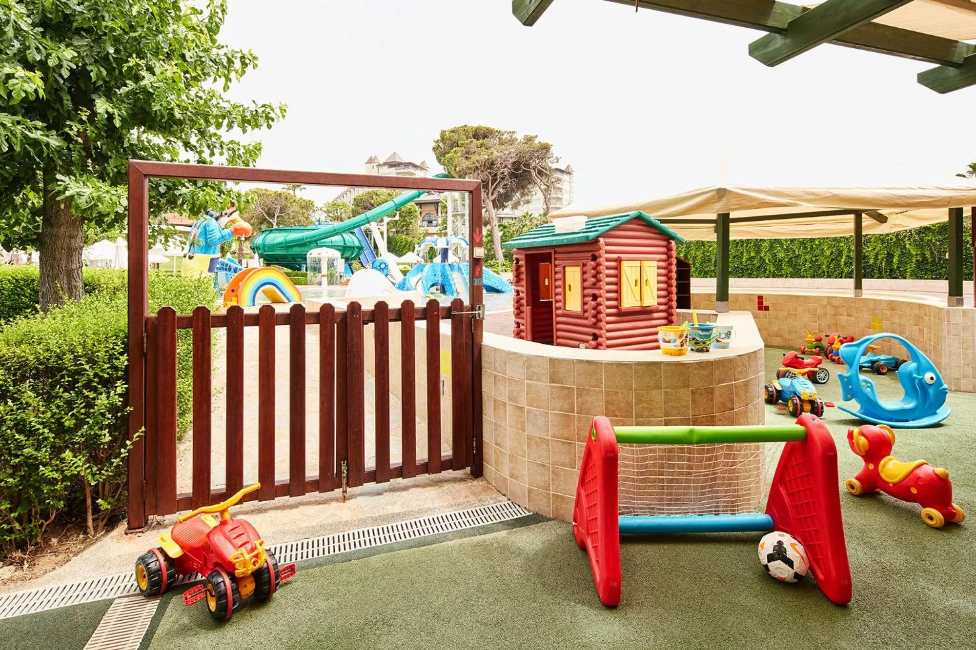 Children play ground in Gloria Verde Resort