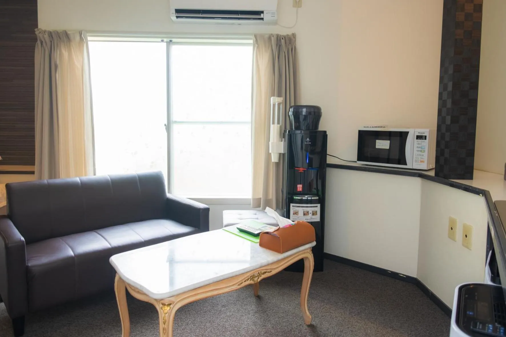 Living room in Hotel Lucia at Maebashi Akagi