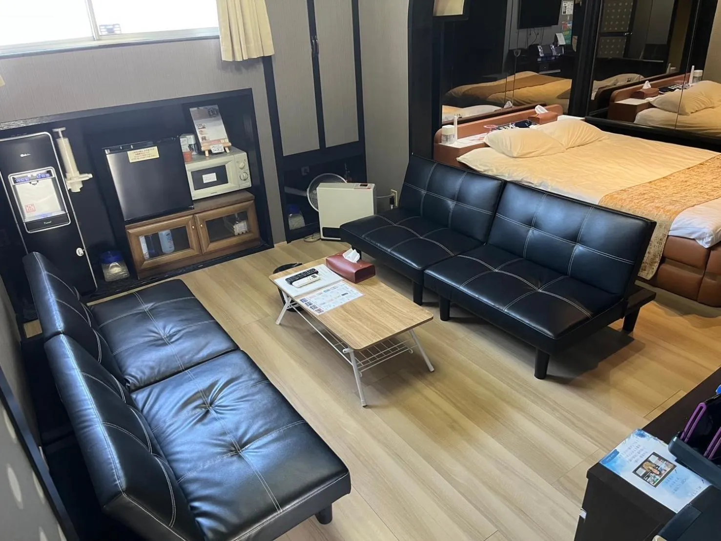 Bed in Hotel Lucia at Maebashi Akagi