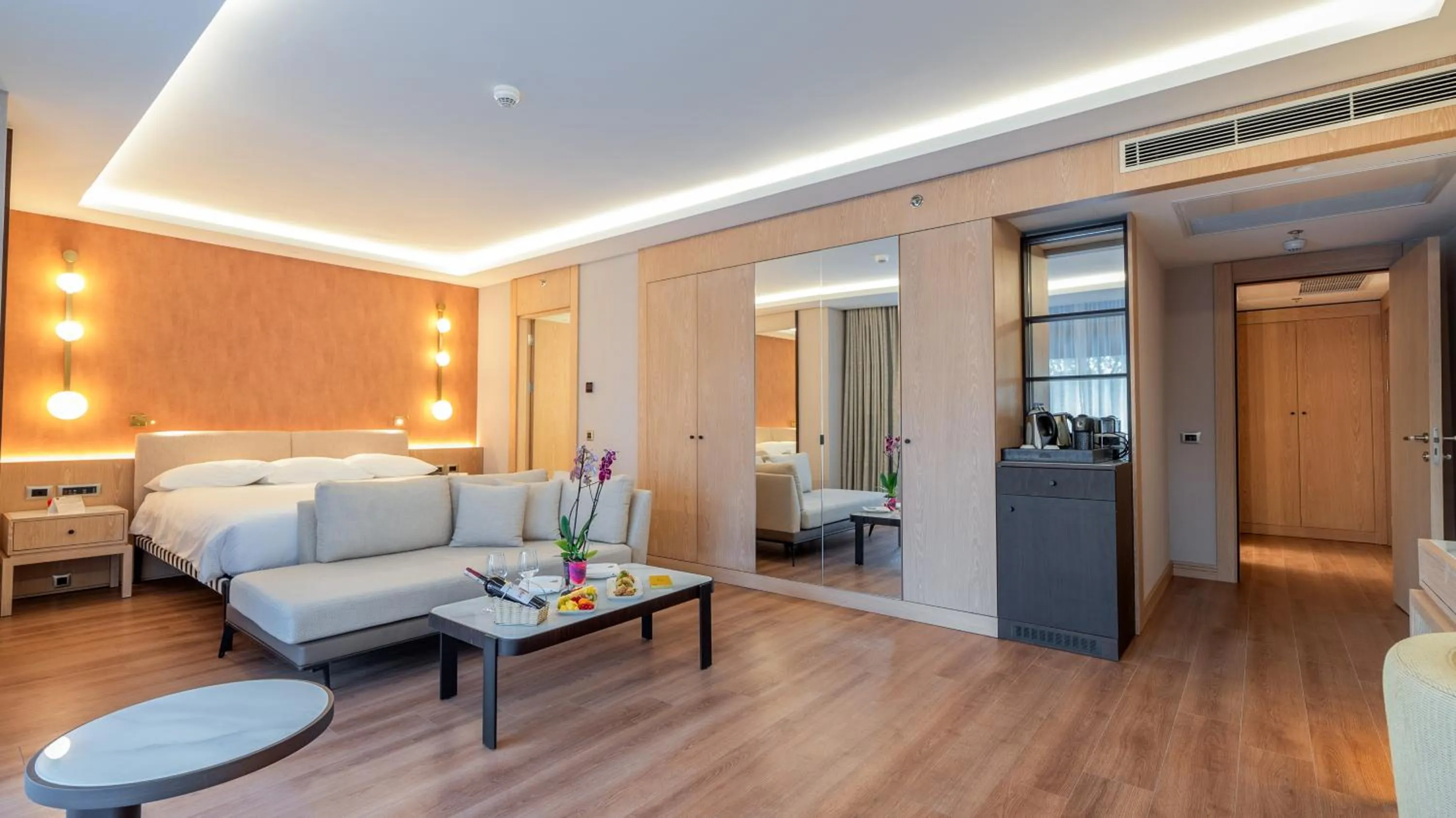 Bed in Gloria Golf Resort