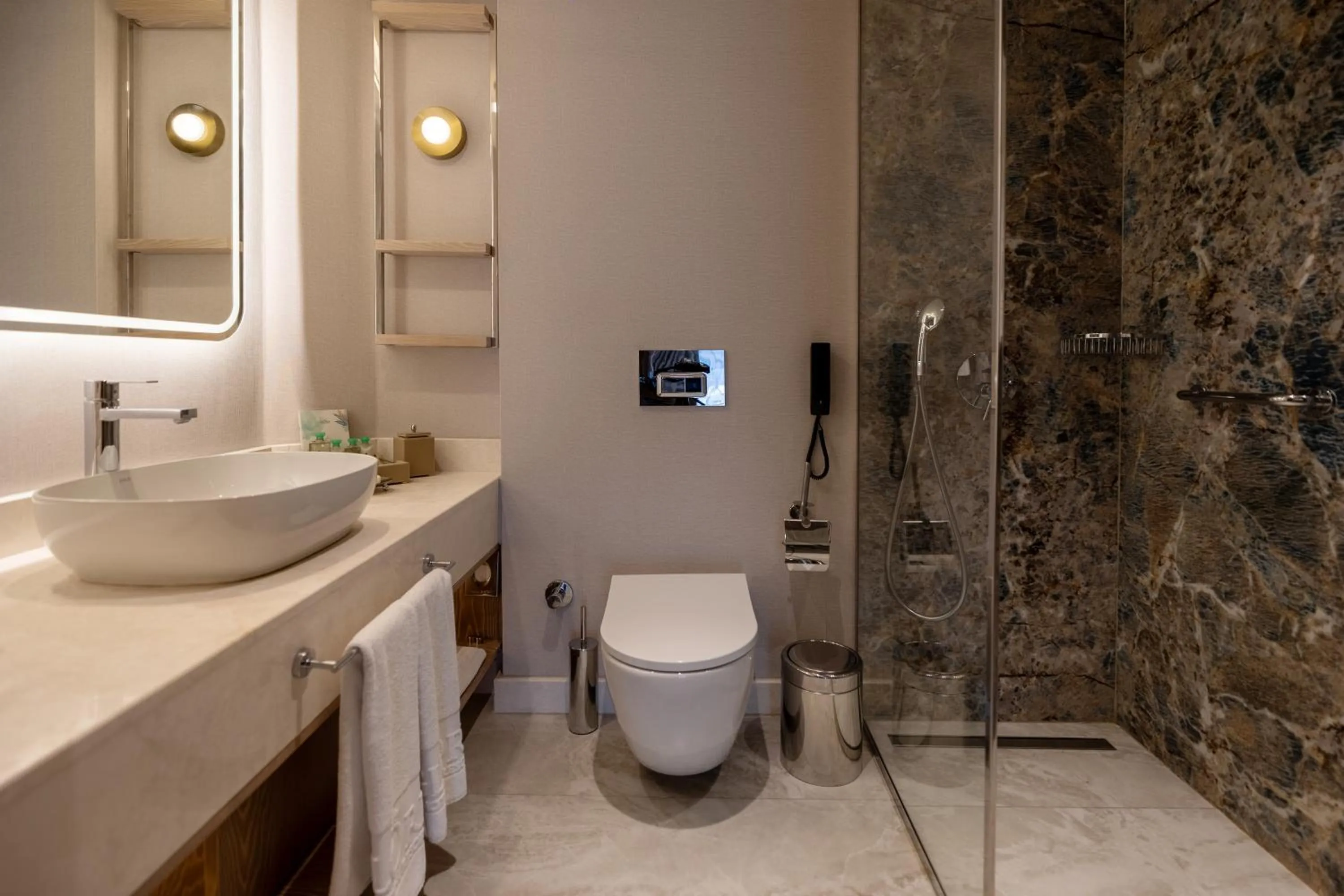 Shower in Gloria Golf Resort