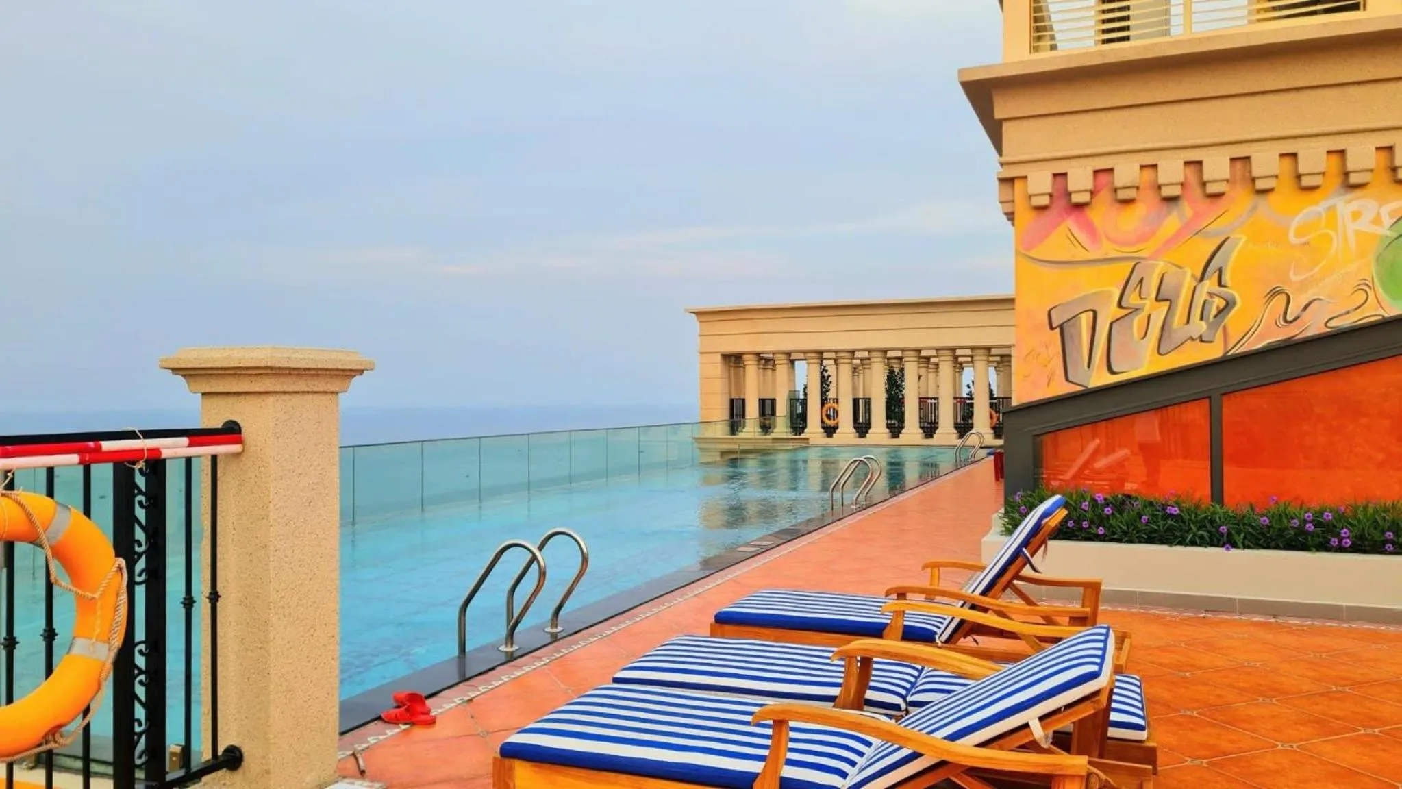 Swimming pool in Sunset Sorrento Phu Quoc