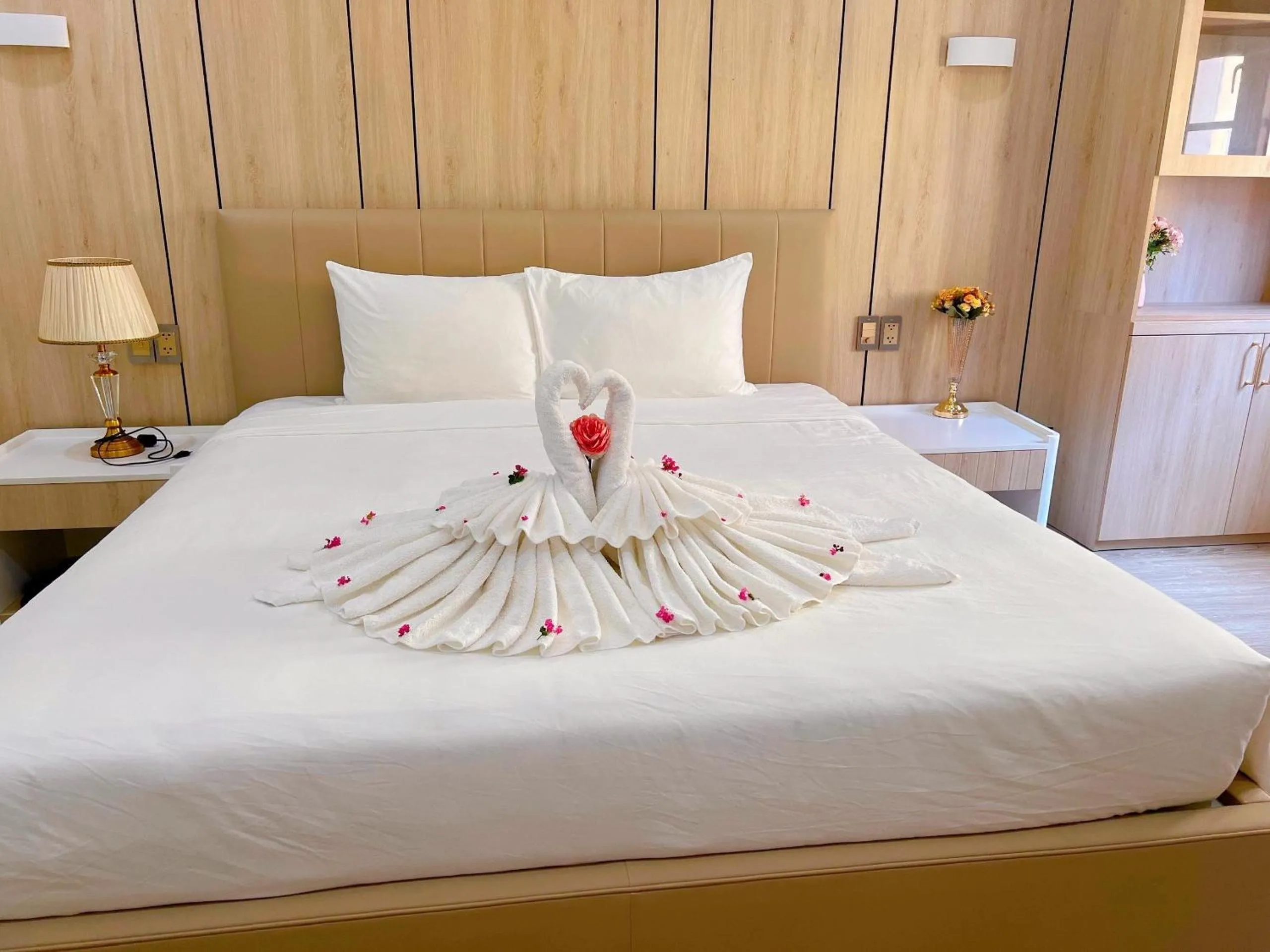 Bed in Sunset Sorrento Phu Quoc