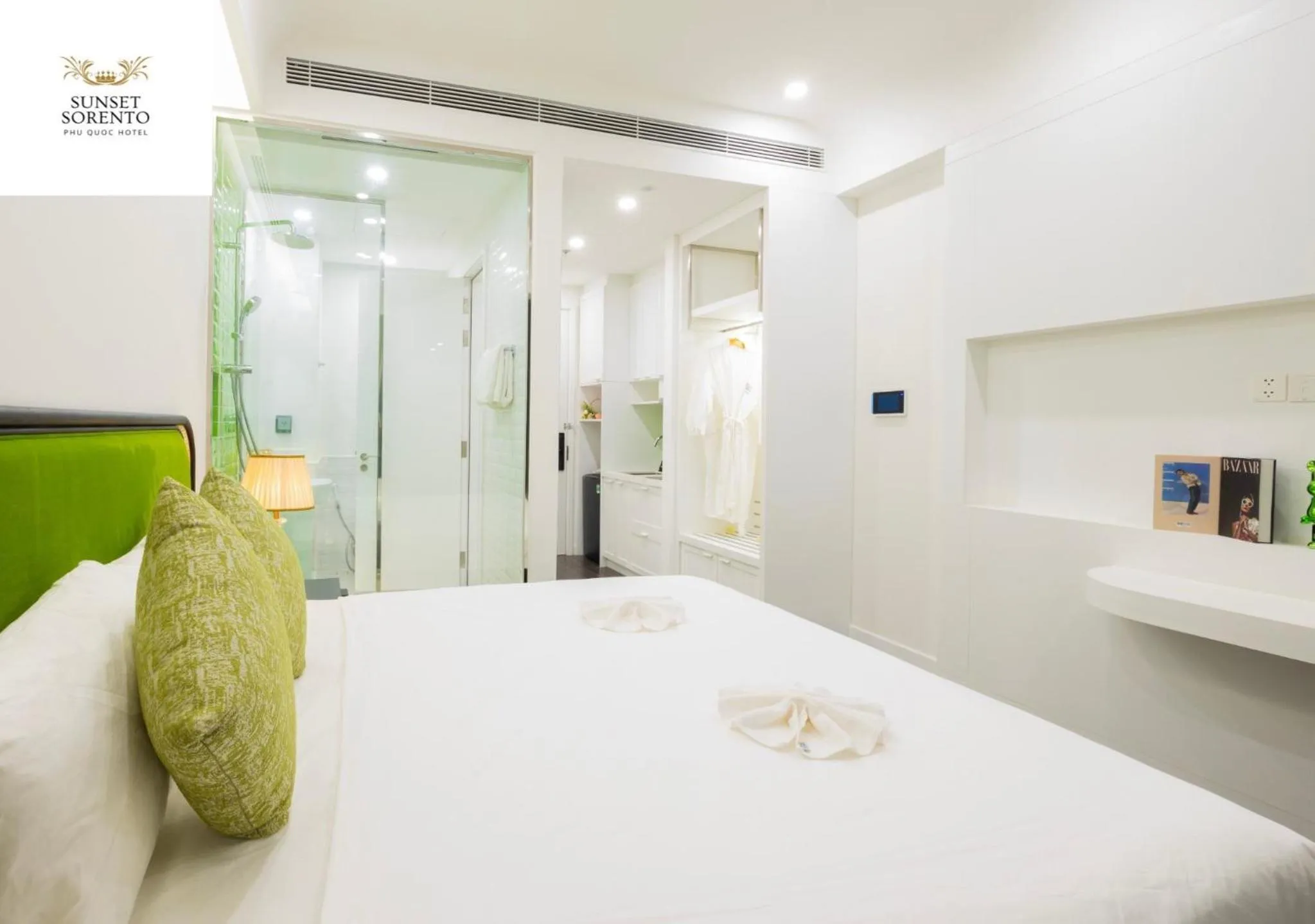 Bed in Sunset Sorrento Phu Quoc