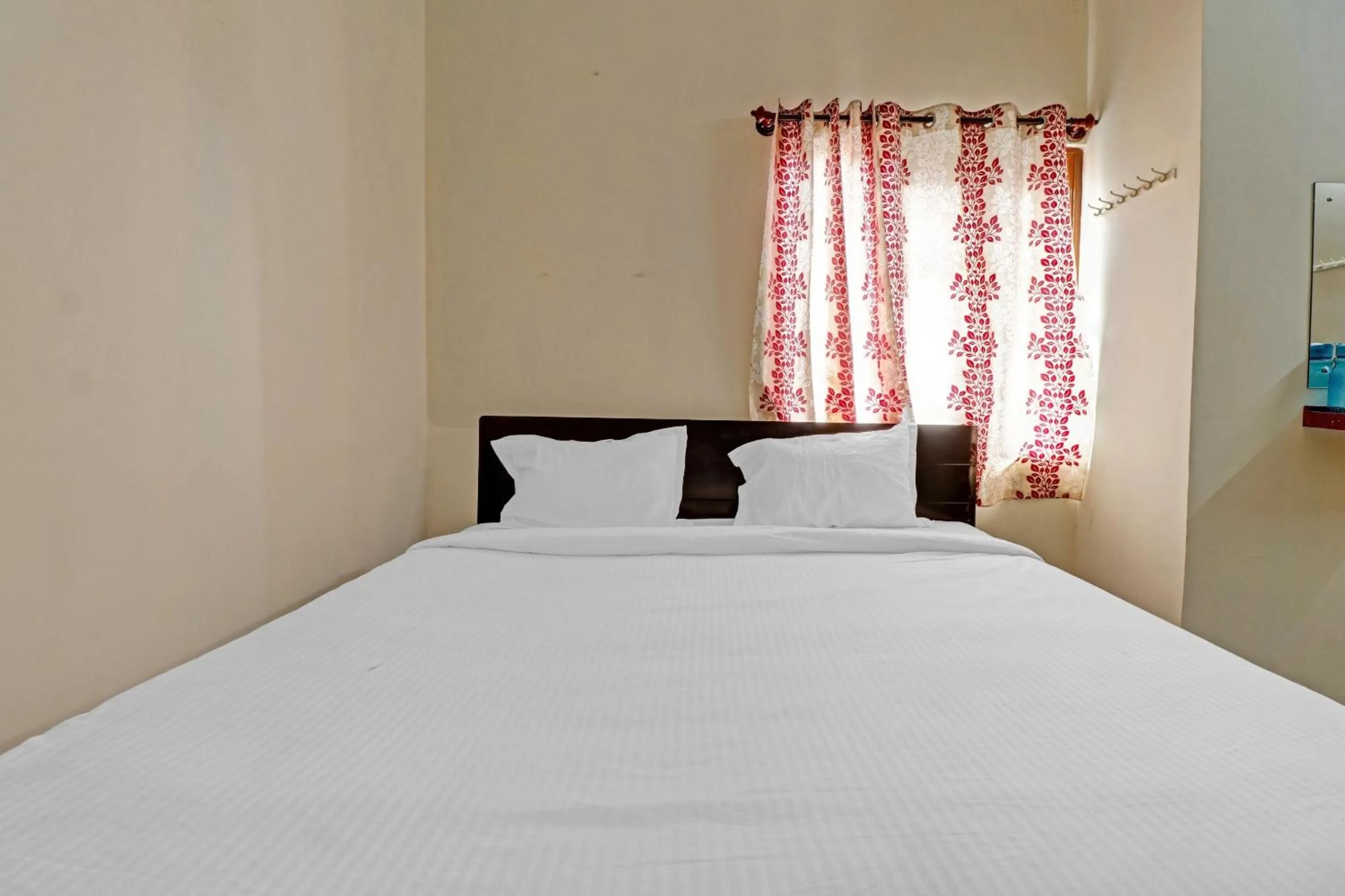 Bedroom, Bed in Hotel O Green Residency K Narayanapura Cross Bus Stop