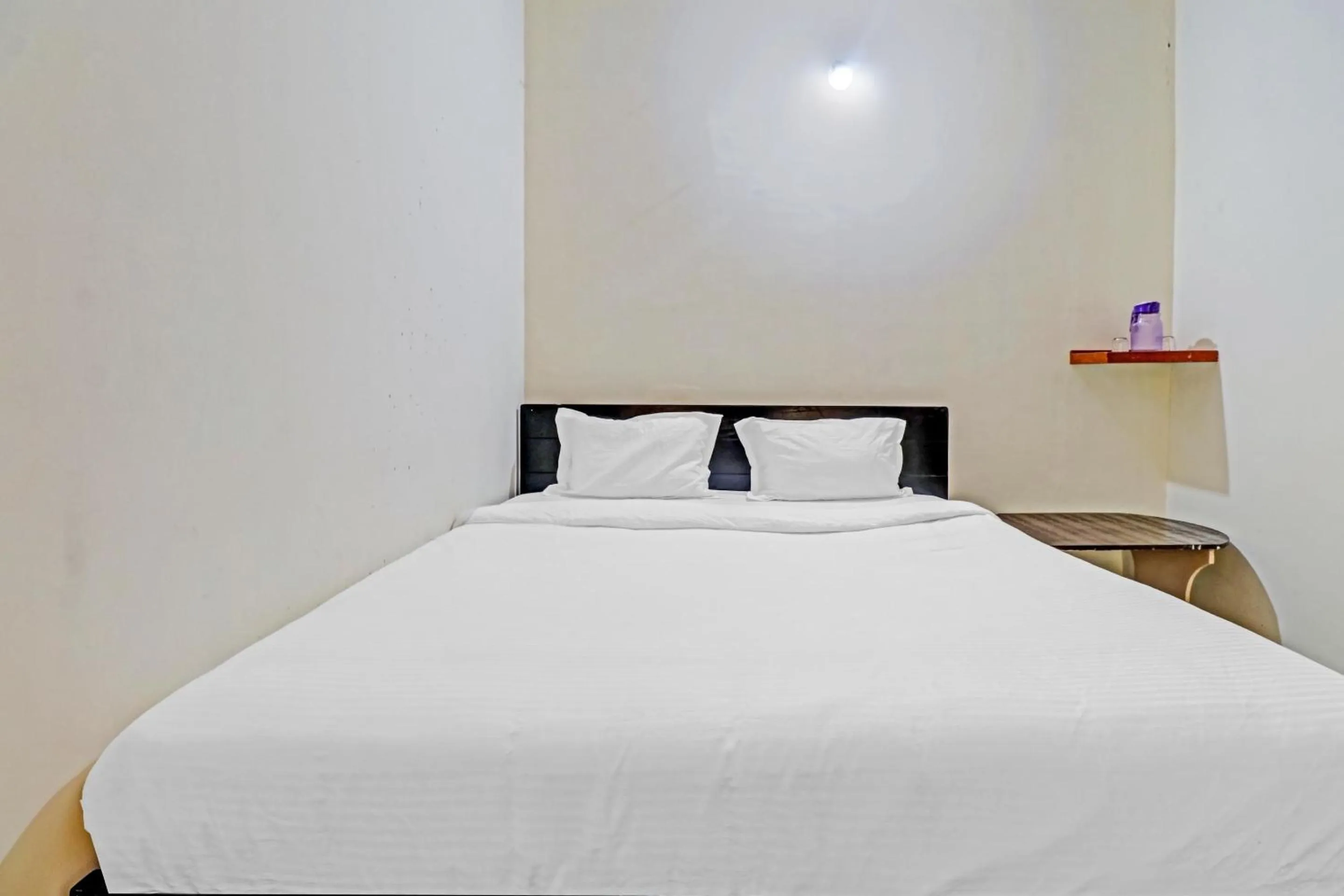 Bedroom, Bed in Hotel O Green Residency K Narayanapura Cross Bus Stop