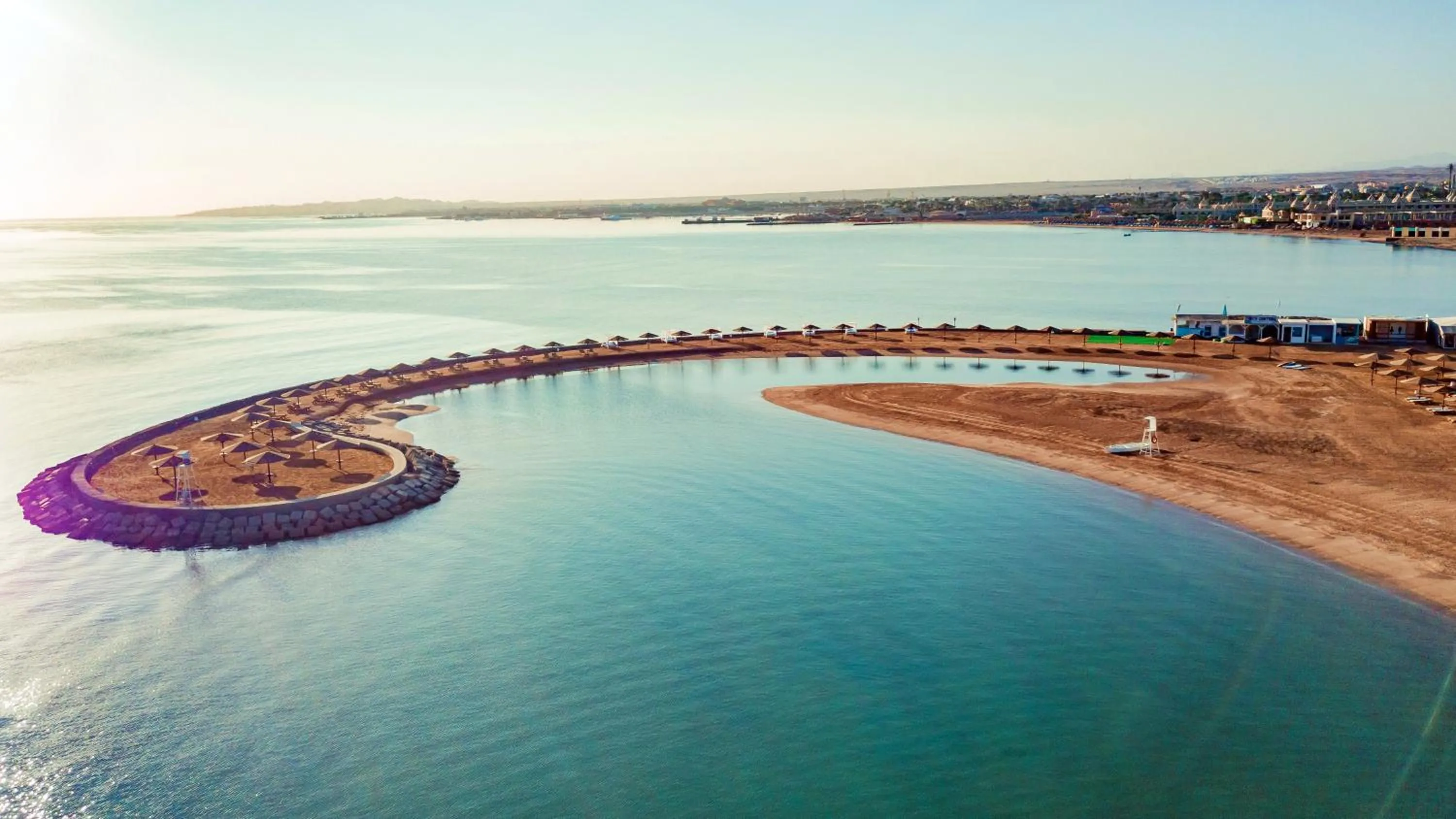 Beach in Sunrise Alma Bay Resort