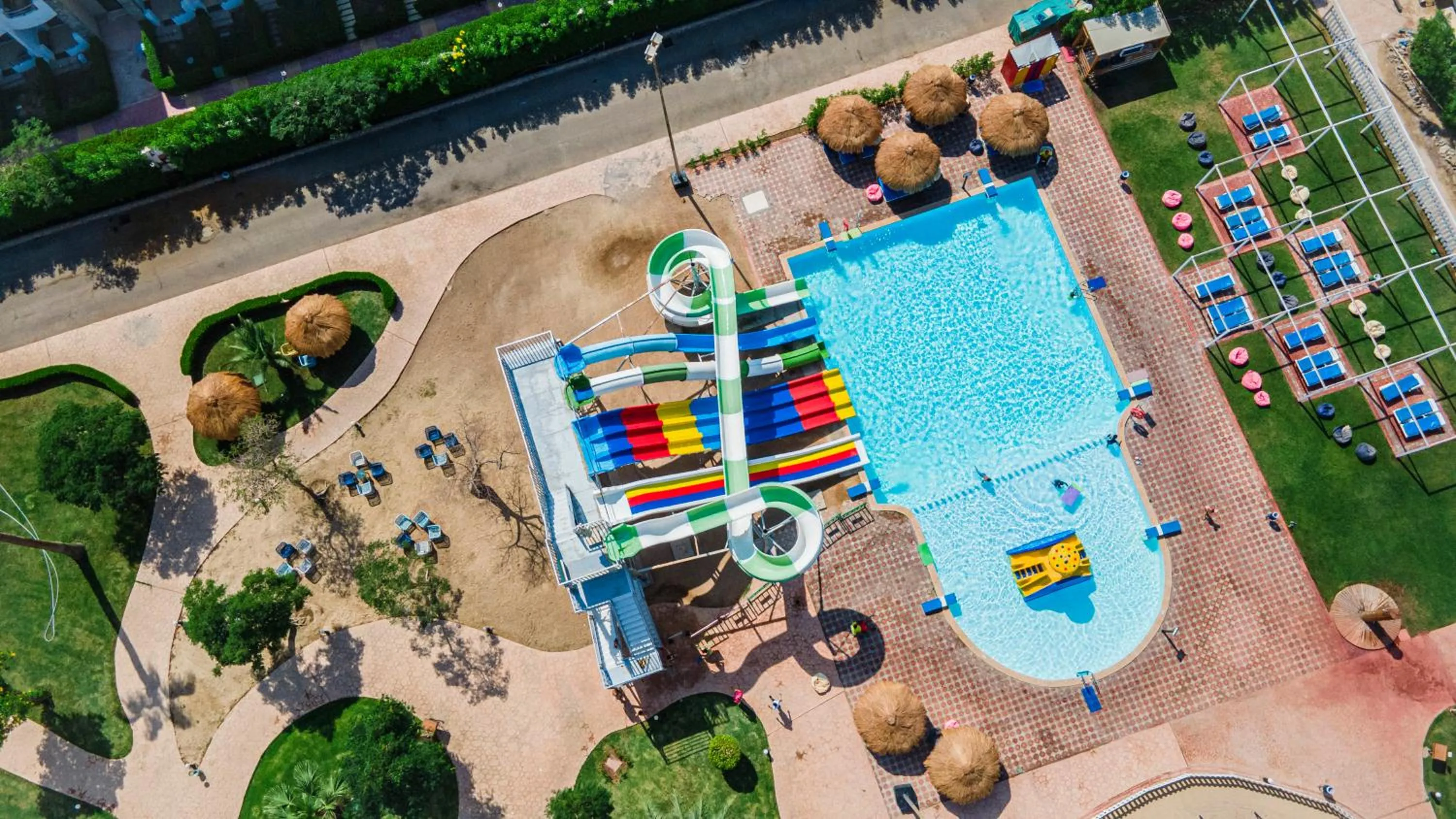 Aqua park in Sunrise Alma Bay Resort