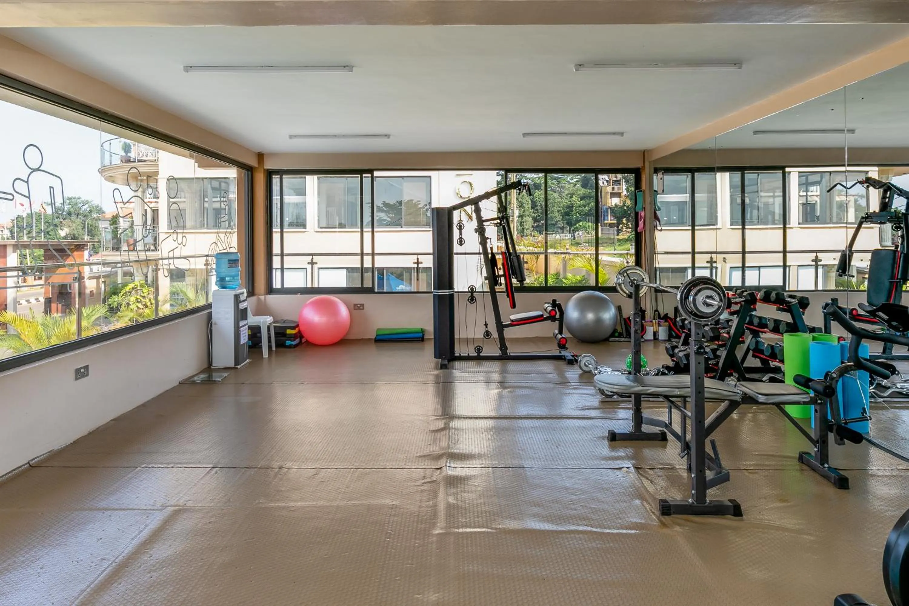 Fitness centre/facilities in Hotel Horizon Entebbe