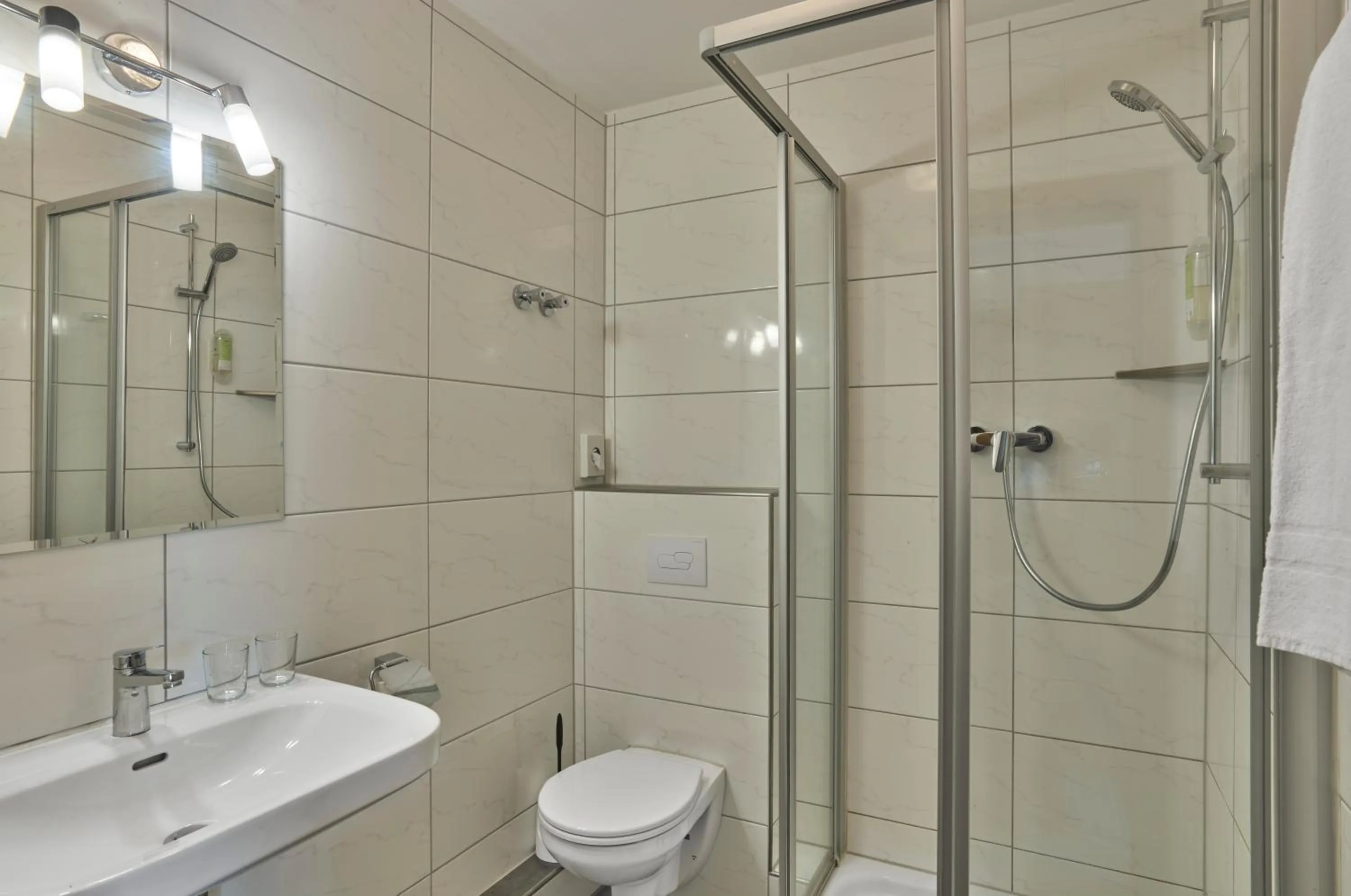 Bathroom in Gasthof Pension Fischerstüberl