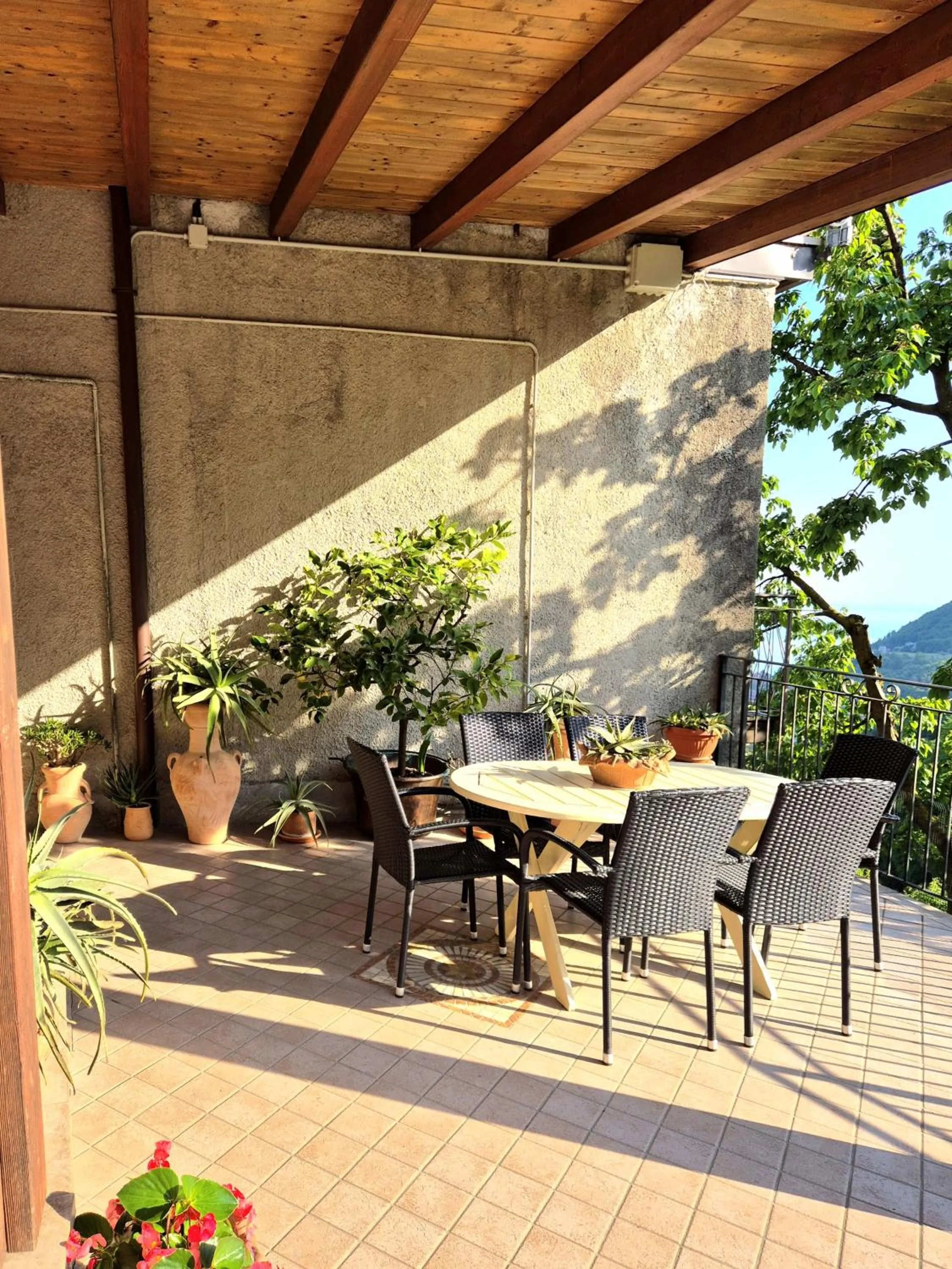 Patio in Residence Casa Silvana