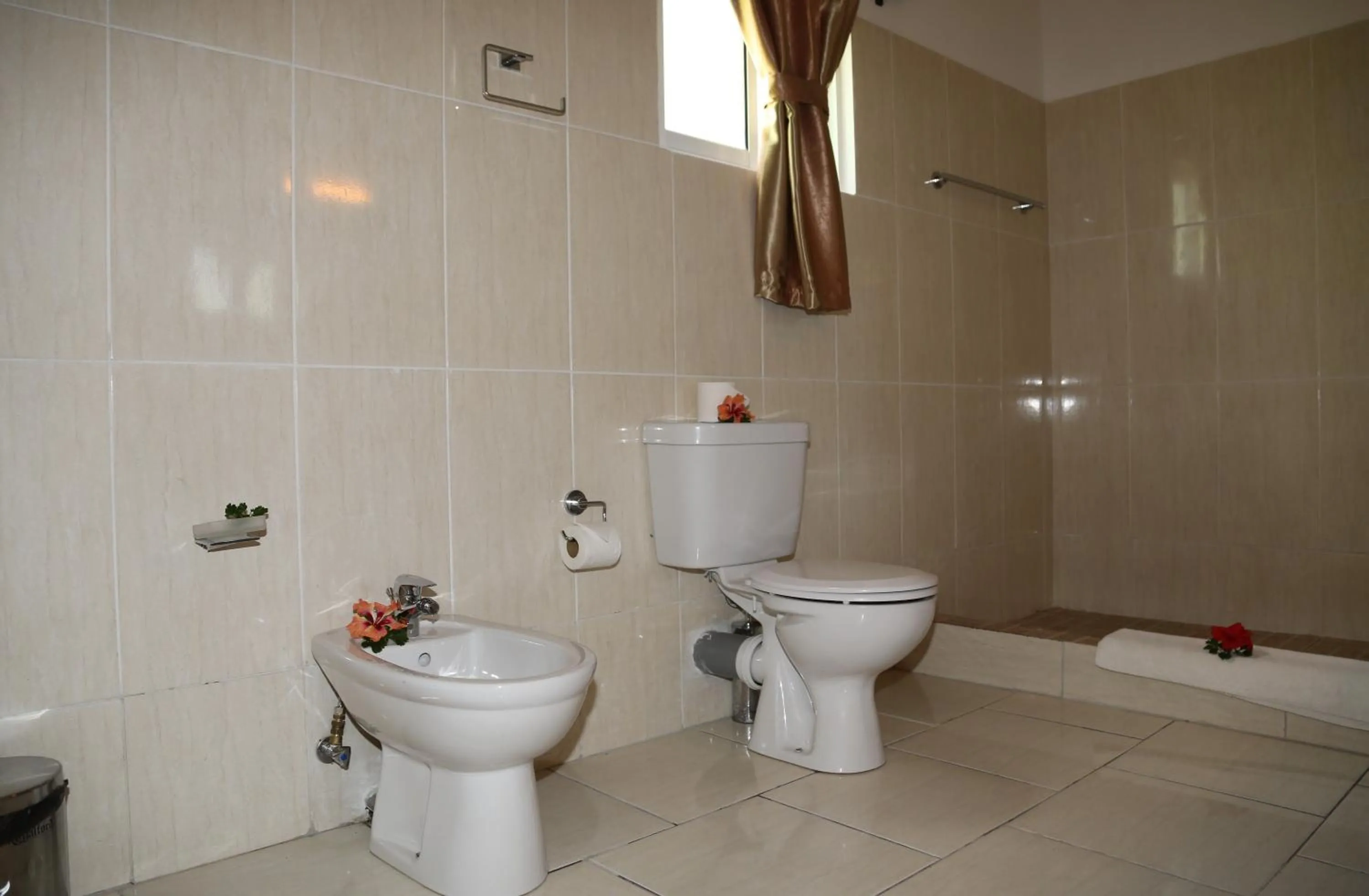 Toilet in Villa Veuve Casadani Hotel