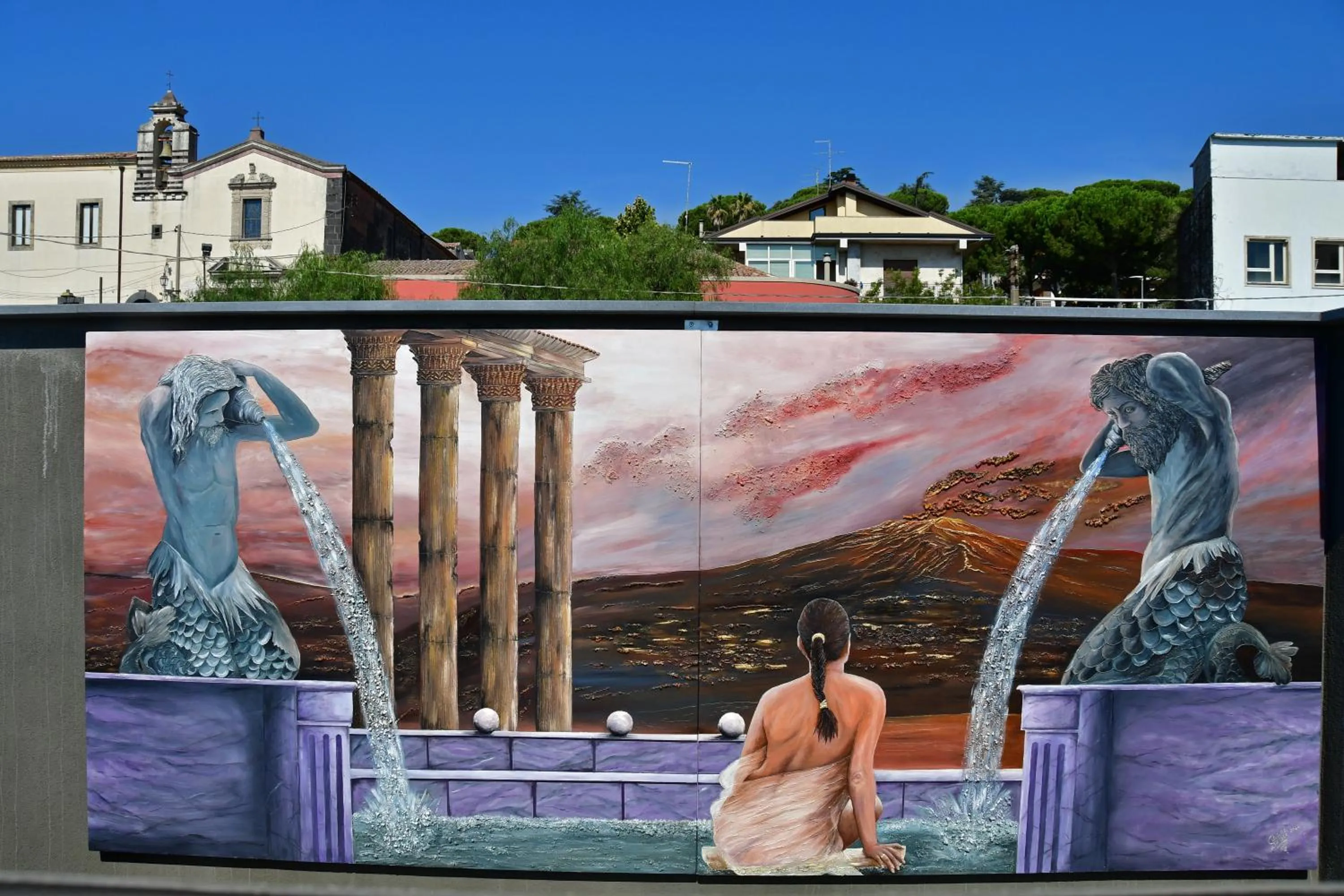 Decorative detail in San Anton Hotel