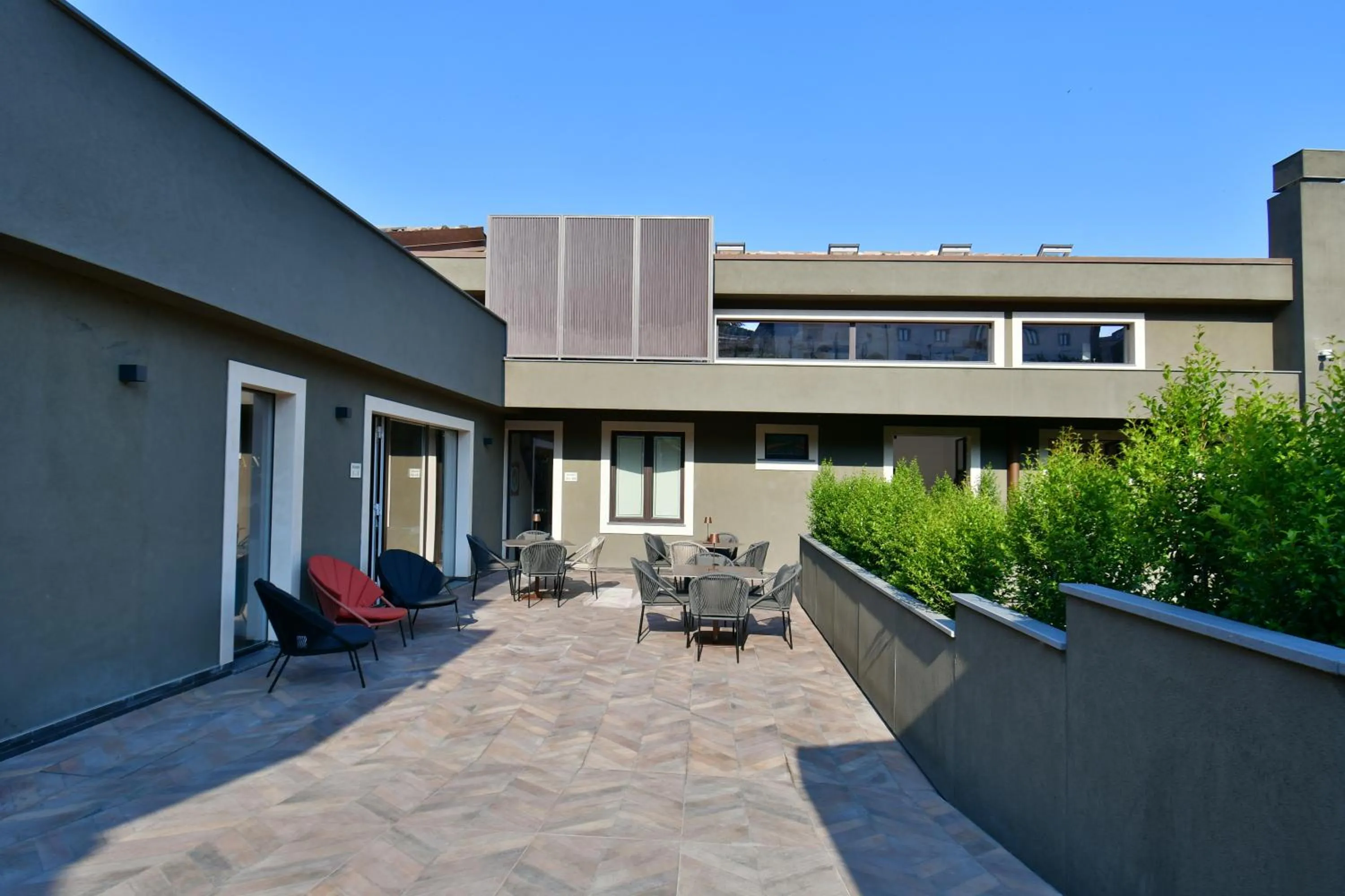 Patio in San Anton Hotel