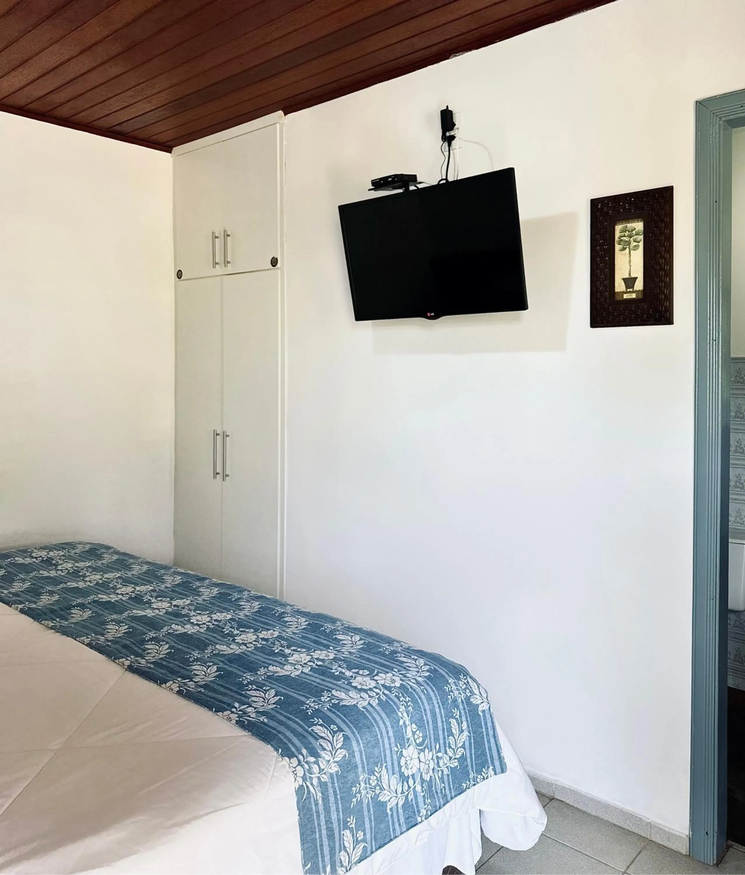 Bed in Hotel Fazenda Menino da Porteira