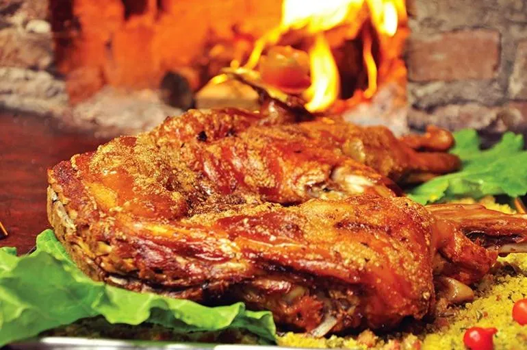 Food in Hotel Fazenda Menino da Porteira