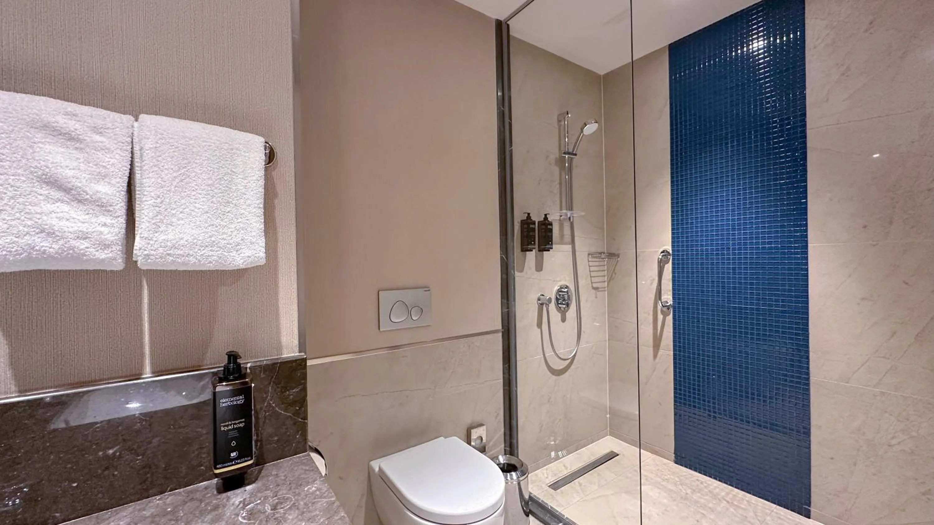 Bathroom in Tbilisi Philharmonic Hotel by Mercure