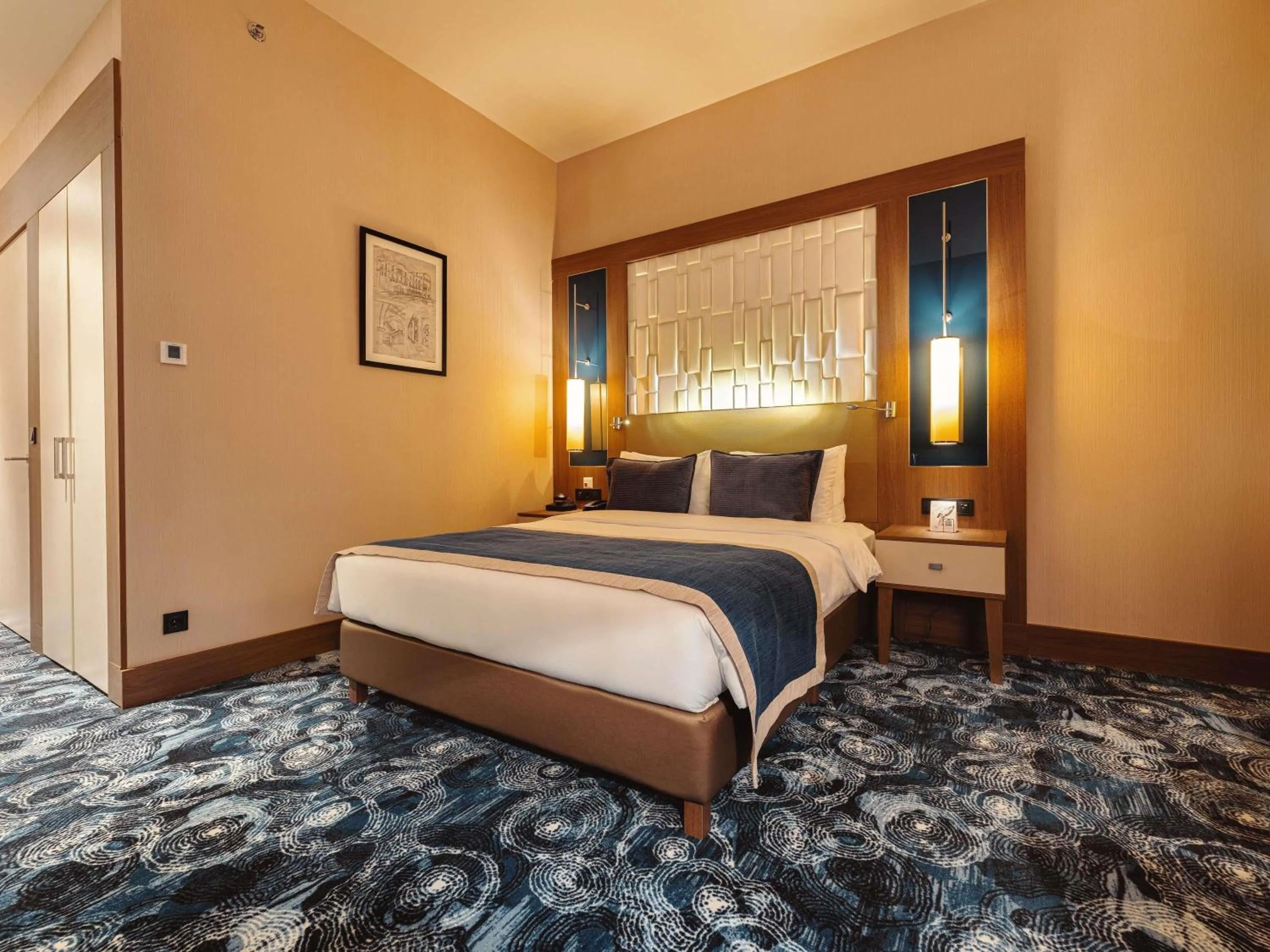 Bedroom, Bed in Tbilisi Philharmonic Hotel by Mercure