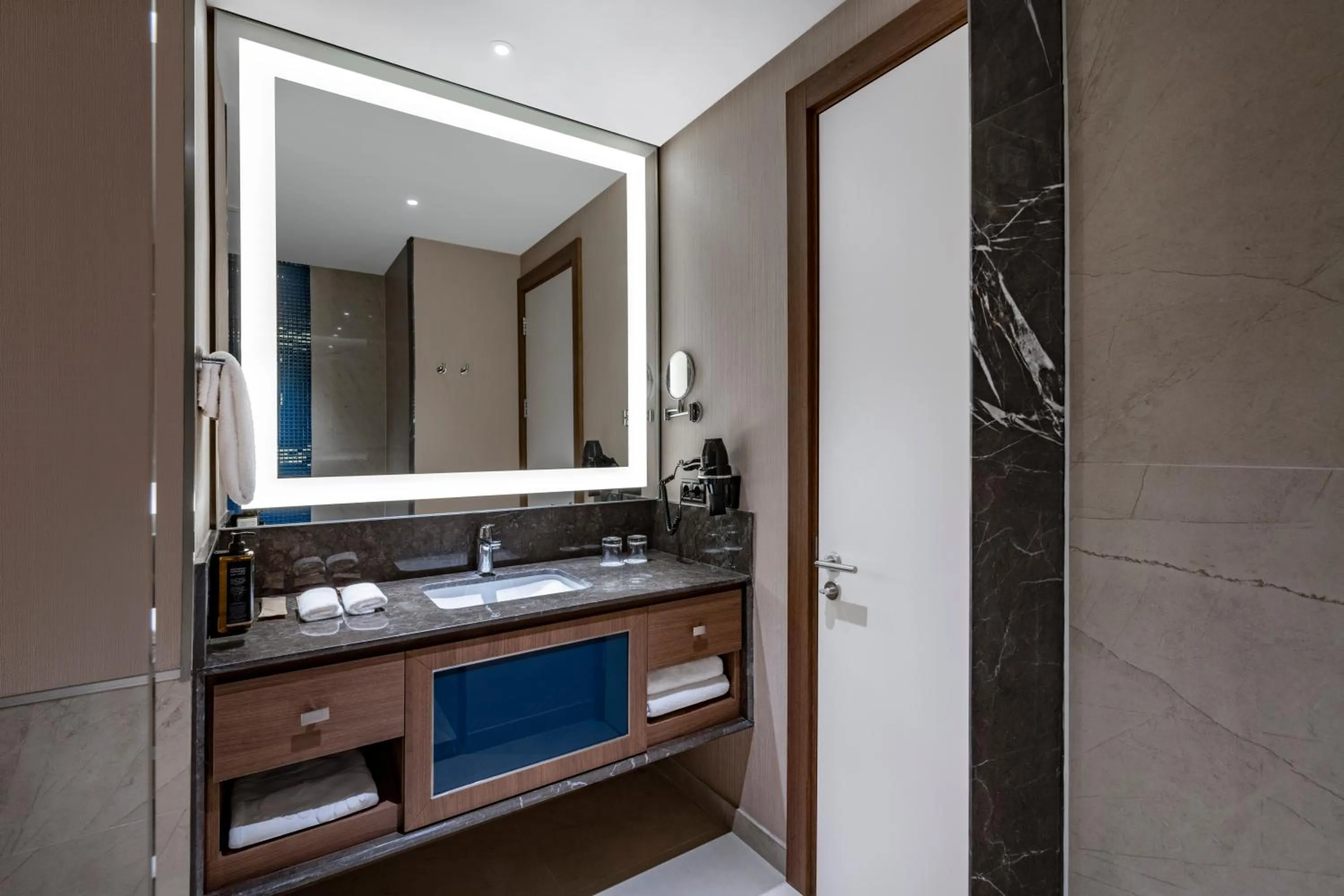 Shower in Tbilisi Philharmonic Hotel by Mercure