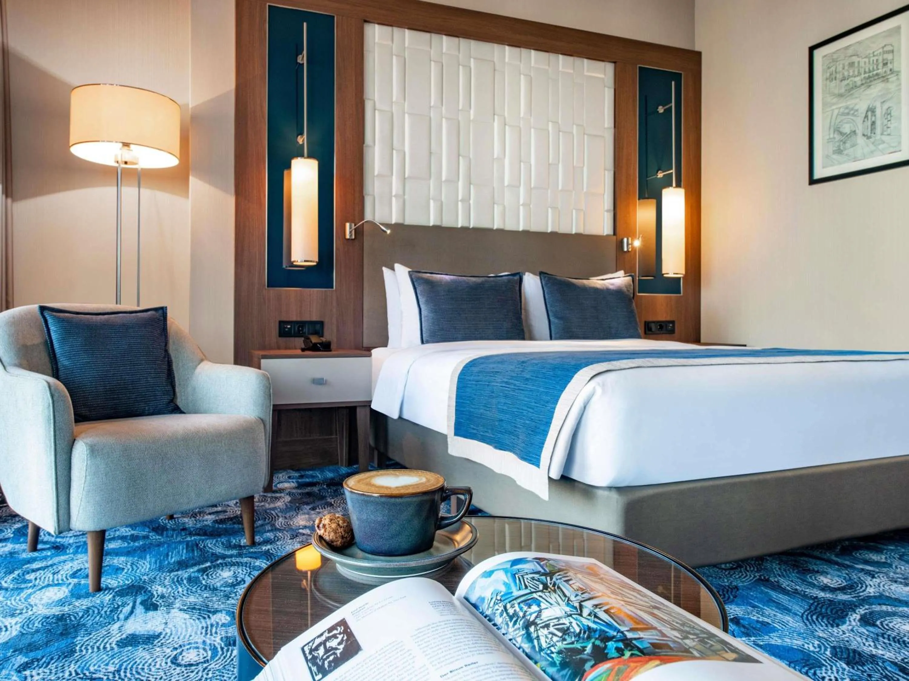 Bedroom, Bed in Tbilisi Philharmonic Hotel by Mercure