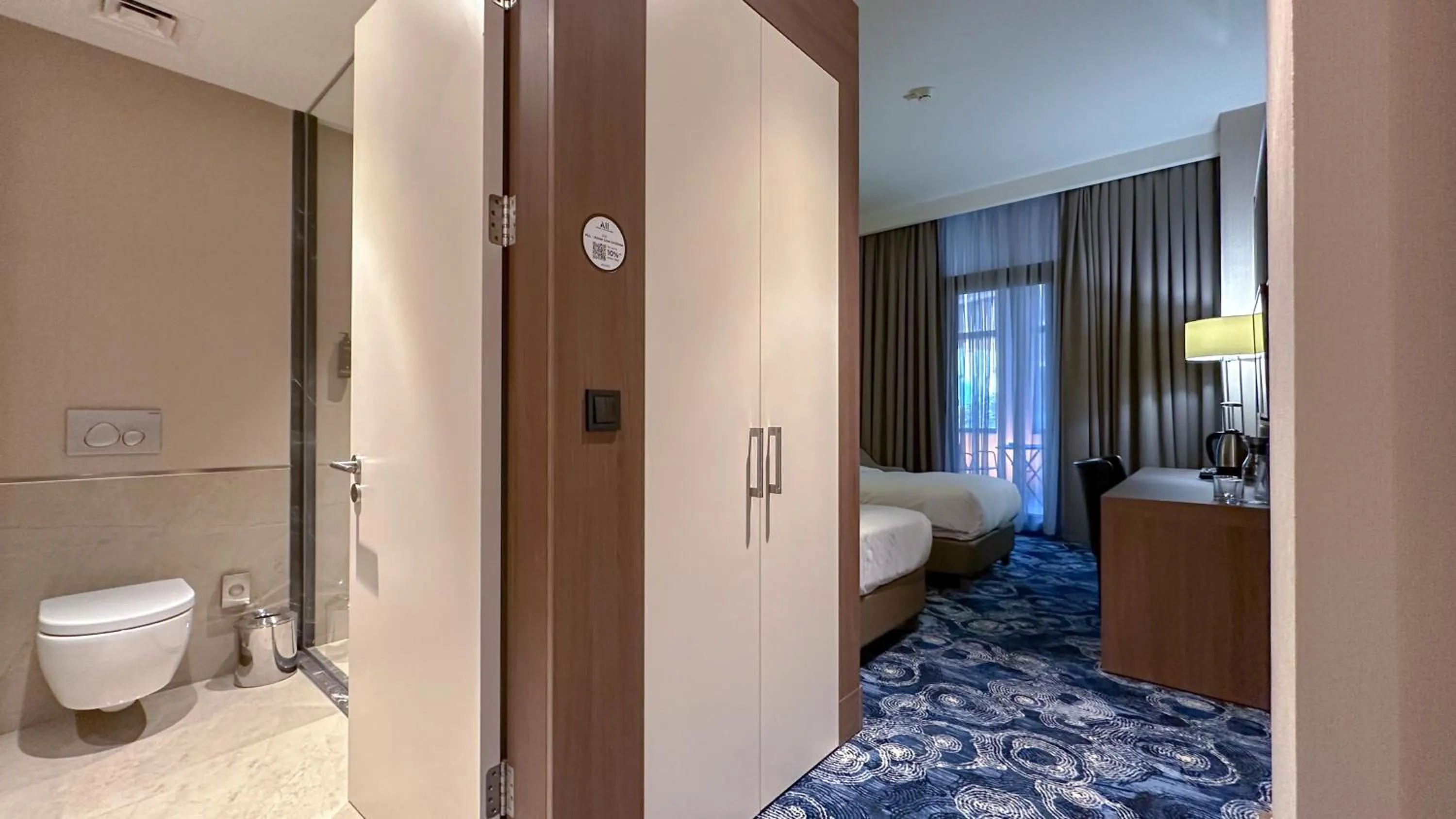 Bedroom in Tbilisi Philharmonic Hotel by Mercure