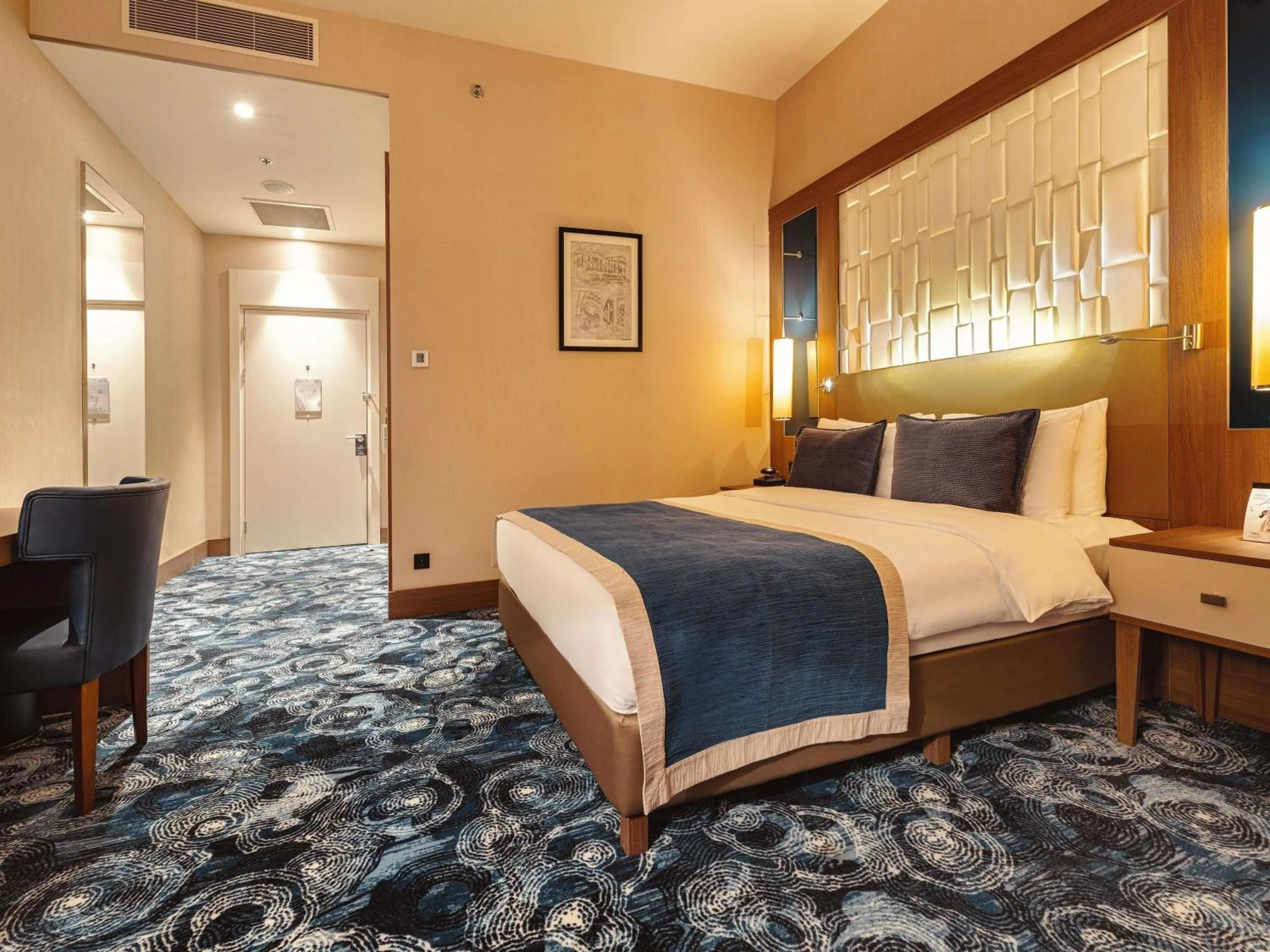 Bedroom, Bed in Tbilisi Philharmonic Hotel by Mercure