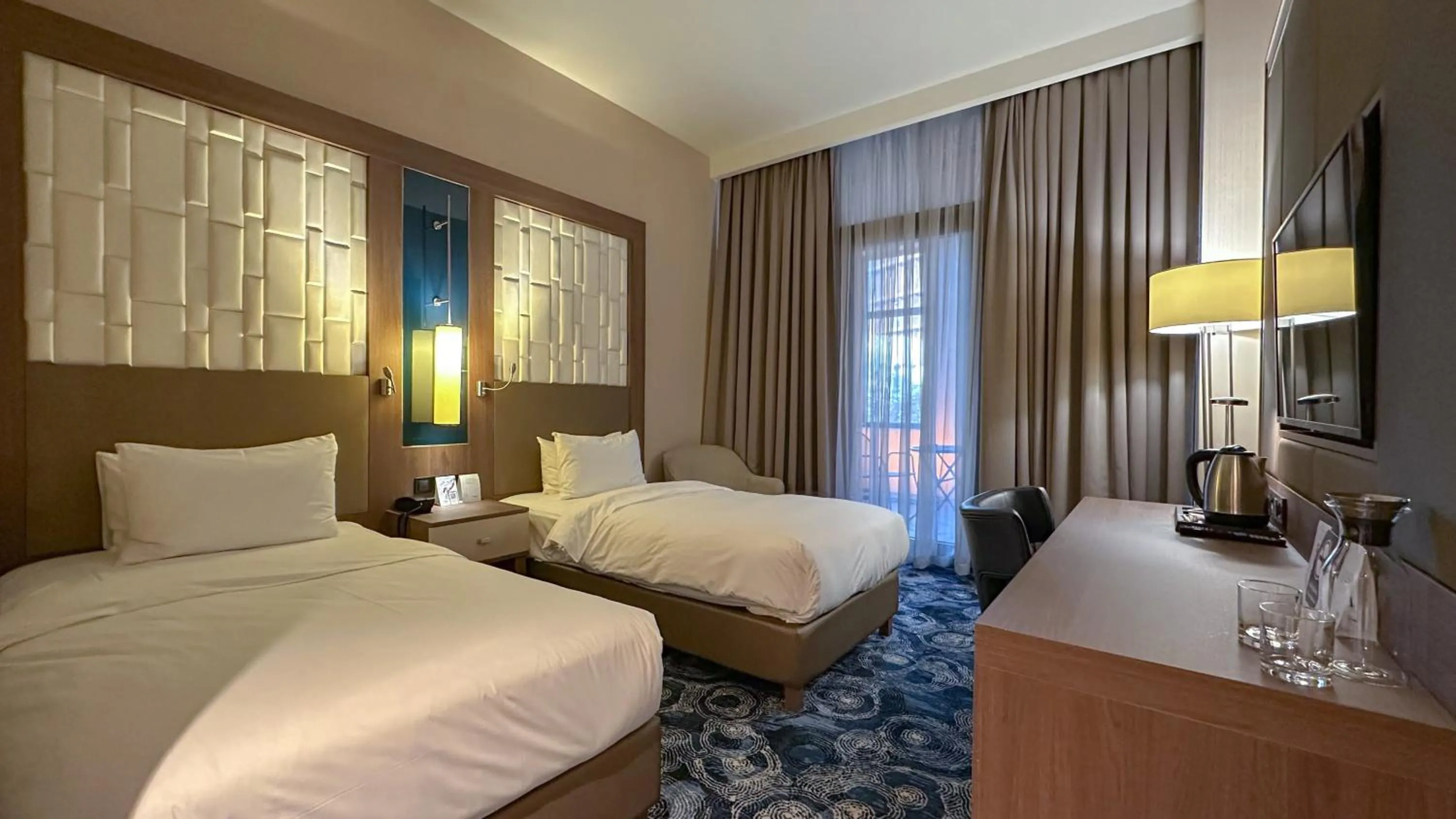 Bedroom, Bed in Tbilisi Philharmonic Hotel by Mercure