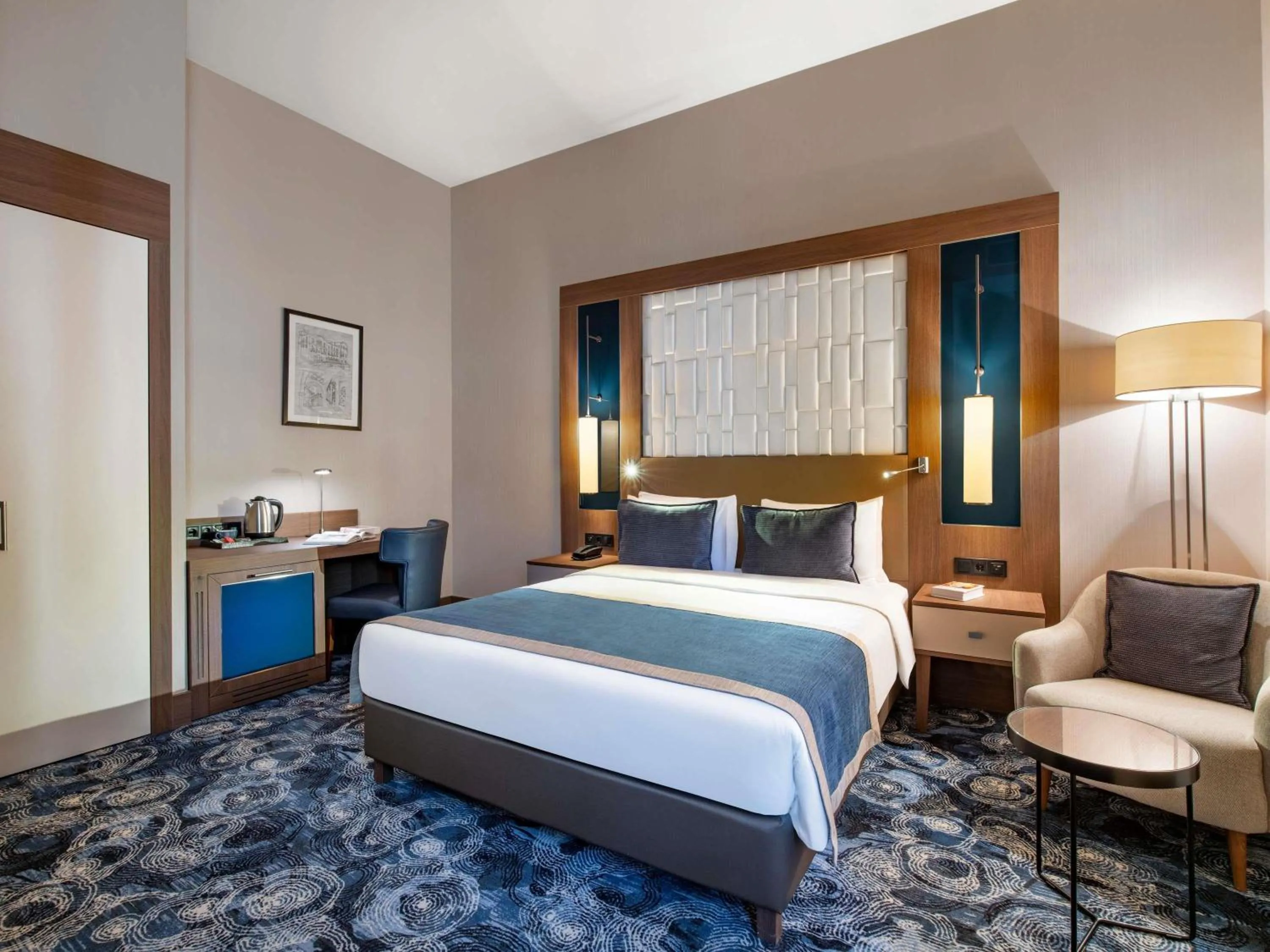 Bedroom, Bed in Tbilisi Philharmonic Hotel by Mercure