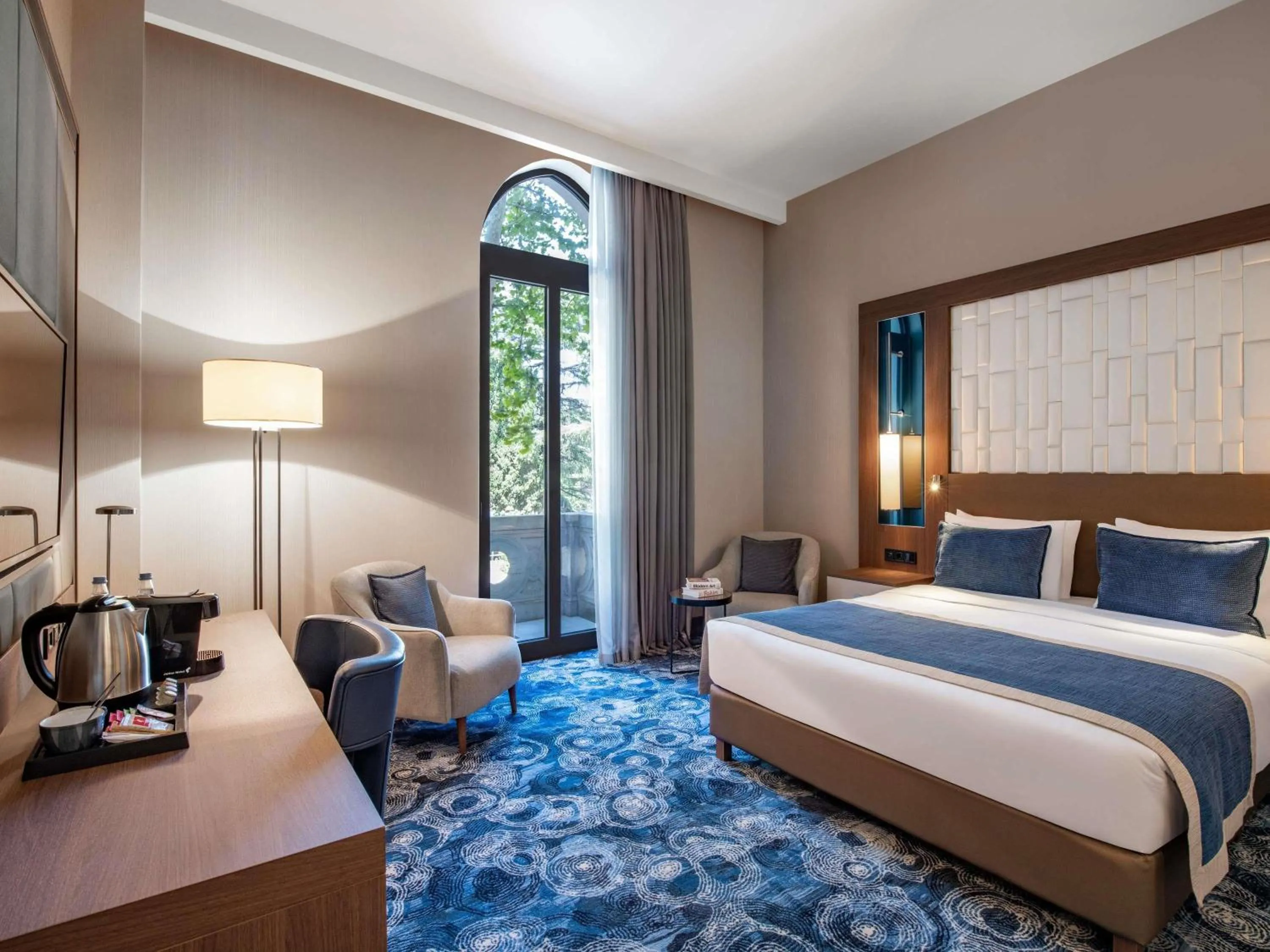 Bedroom, Bed in Tbilisi Philharmonic Hotel by Mercure